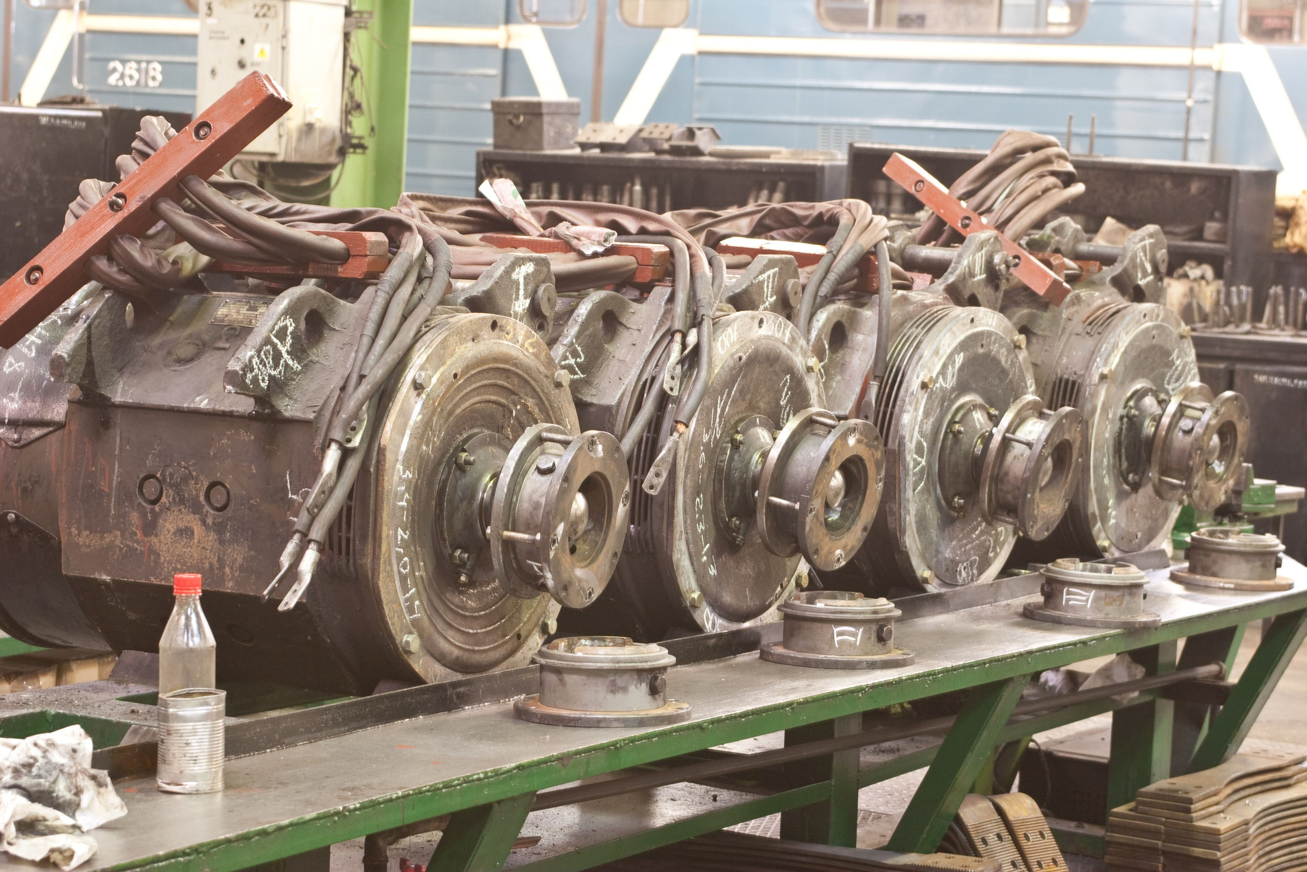 Место где чинят поезда. Электродепо «Черкизово», образца 2010 года. Илья Михачёв Фотограф ПРО людей