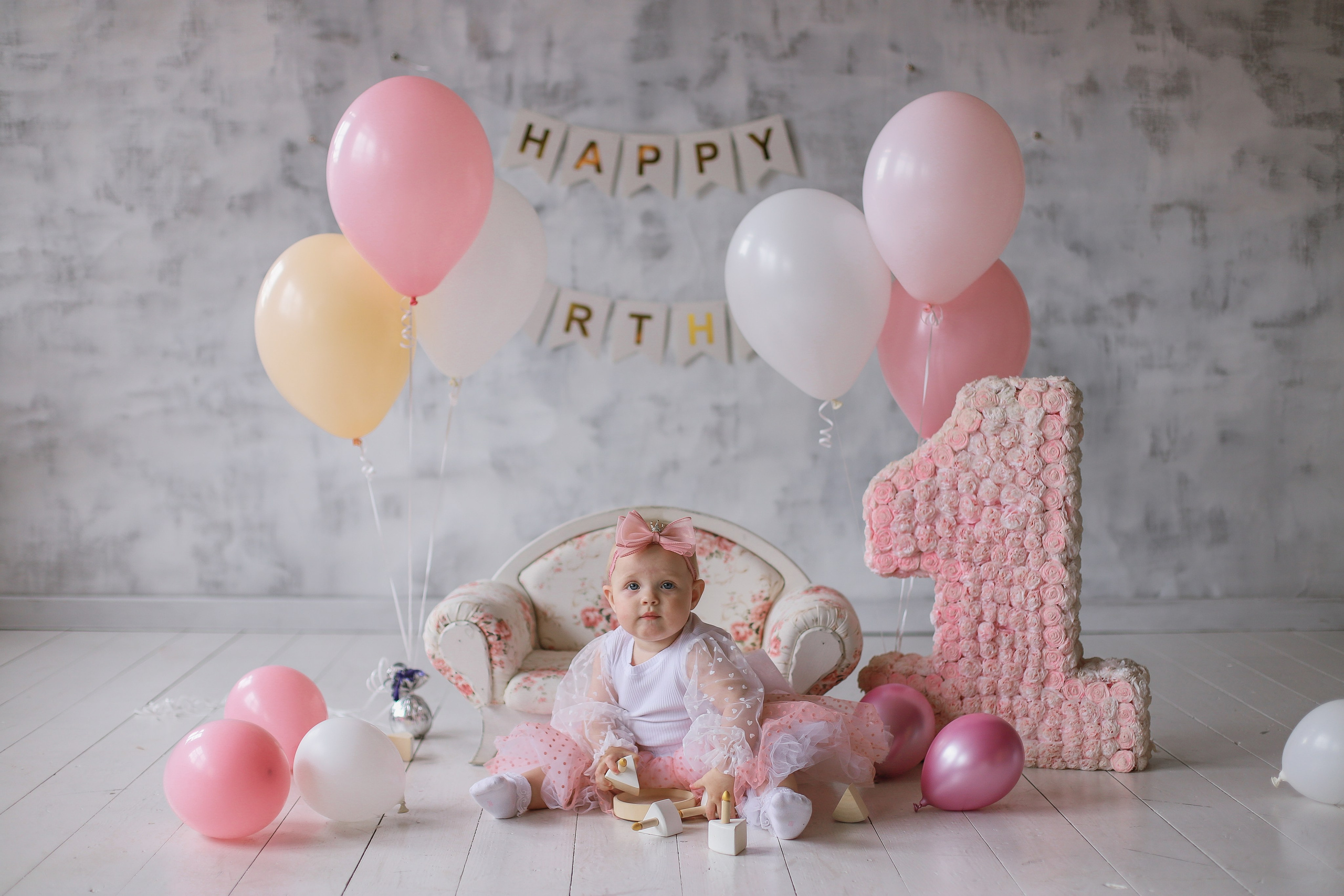 Годик Софии. Свадебный, семейный и детский фотограф в Люберцах Зайцева Анастасия