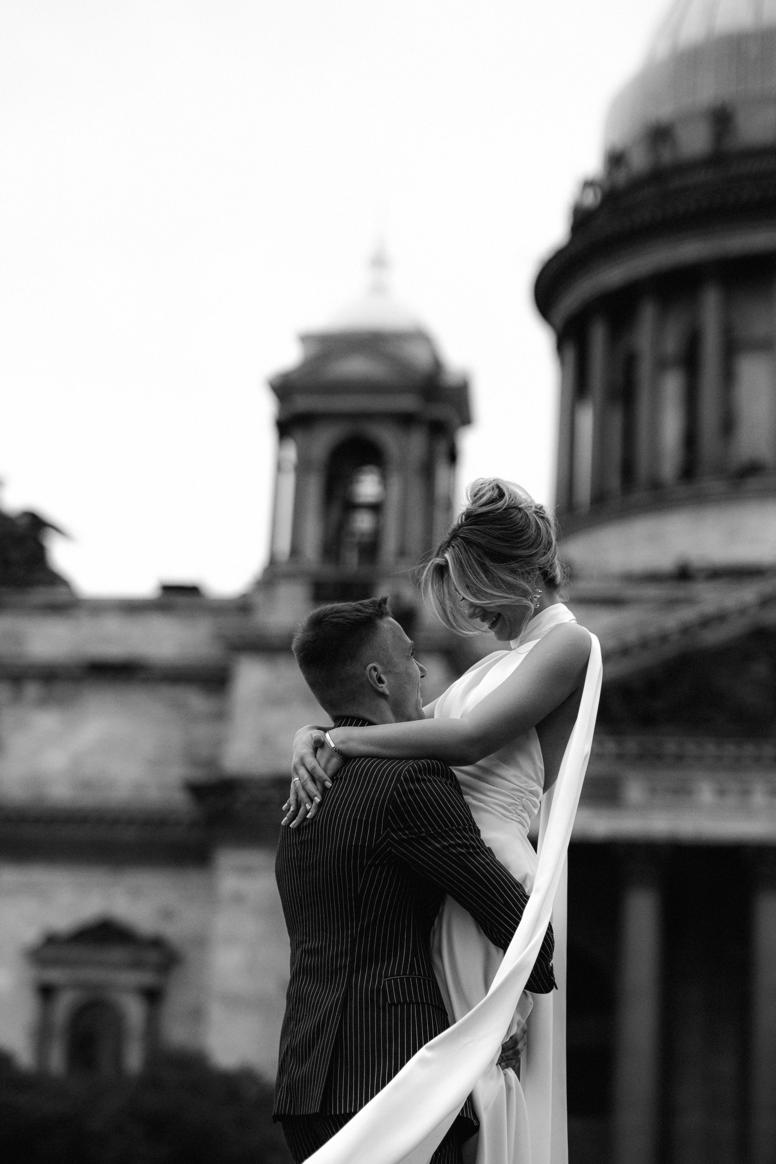 Сентиментальная свадебная фотография