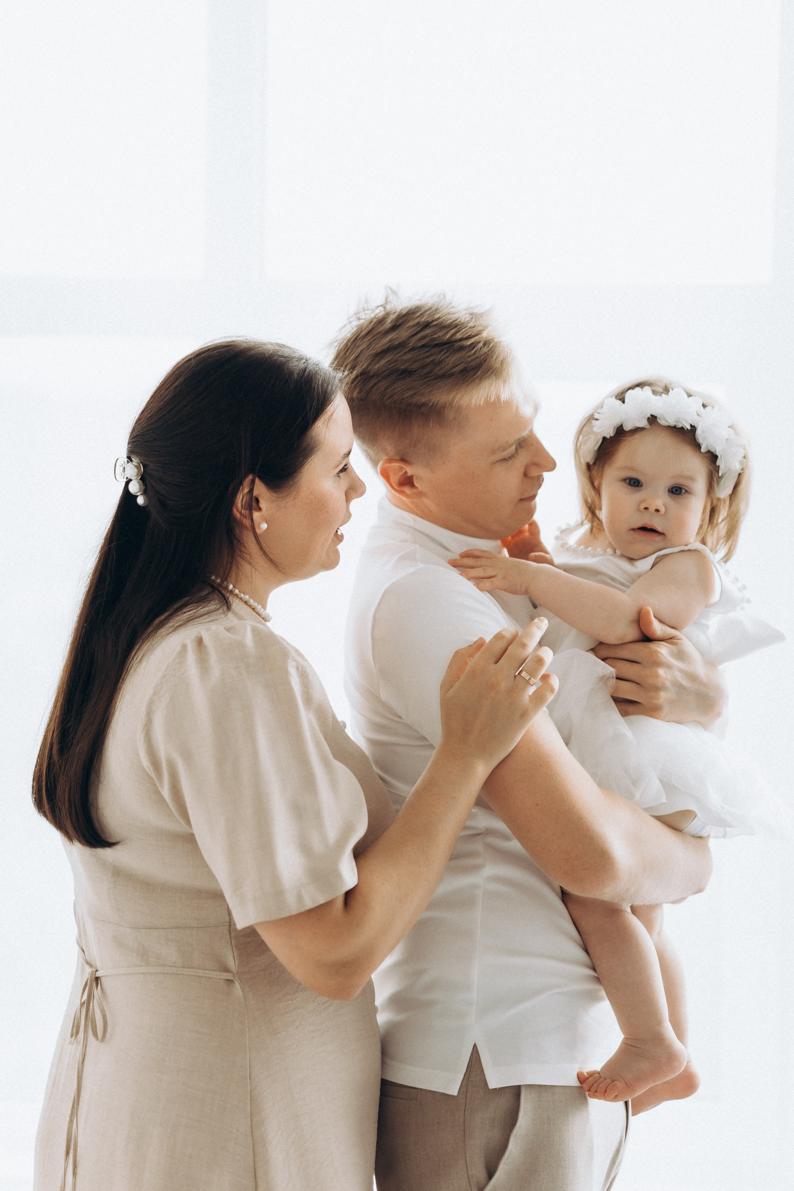 Андрей, Наталья и Варя. Фотограф Нижний Новгород