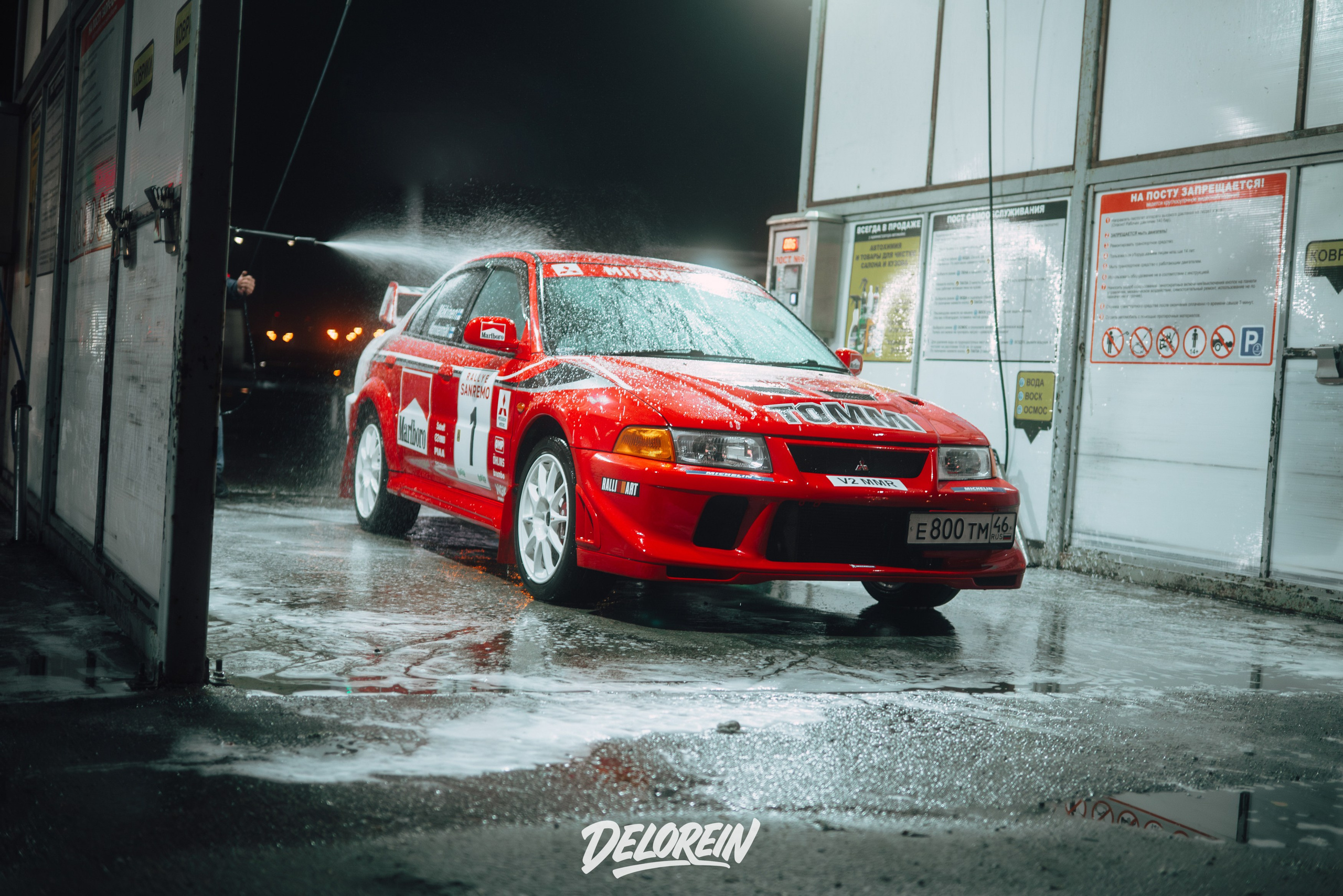 Mitsubishi Lancer Evo VI Tommy Makinen Edition. DeLorein