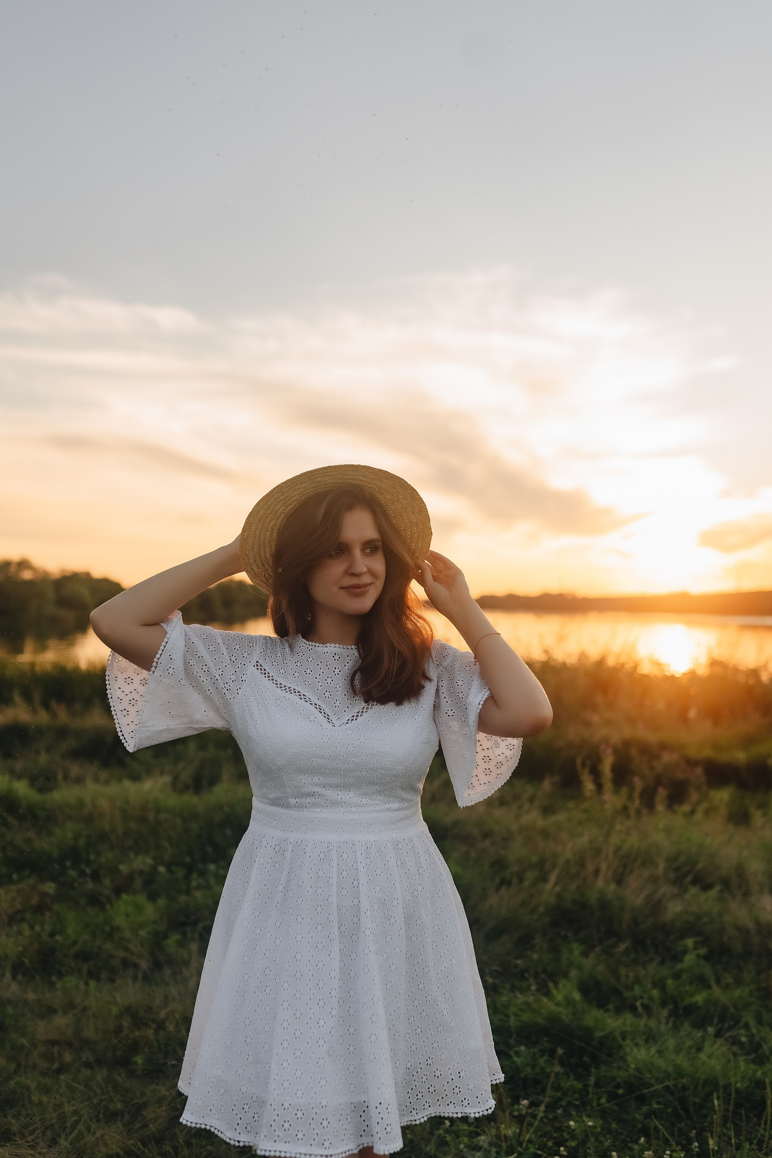 Светлана, Сергей и Женя | Семейная съемка на закате. Фотограф Карина Шмулёва. Воронеж и область