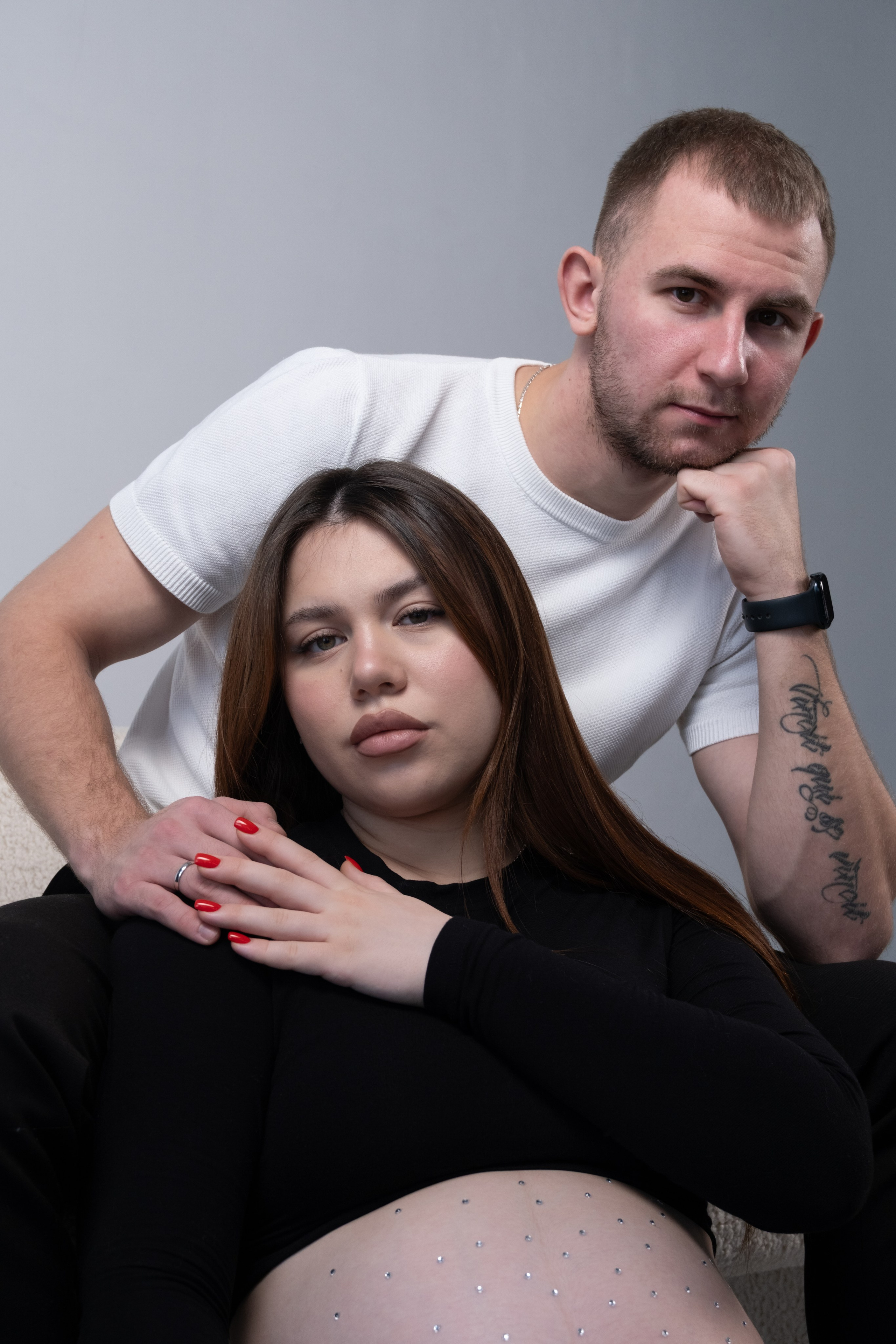 Фотосессия Саши и Полины в фотостудии Истории. Фотограф Евгений Серебряков в Екатеринбурге