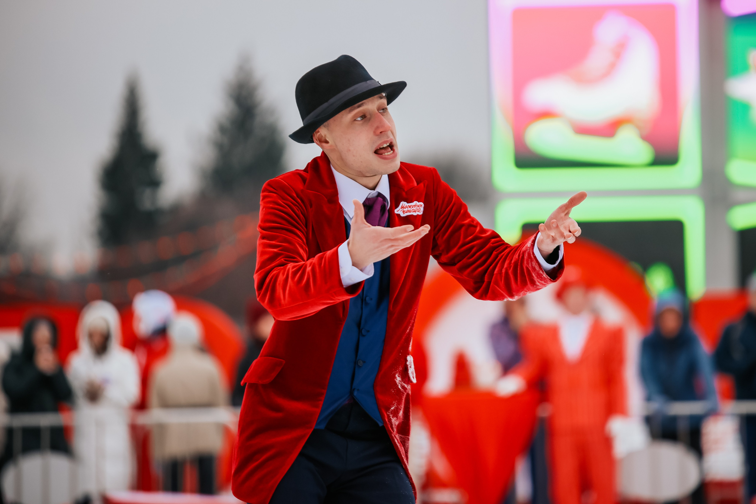 Ледовое шоу Парк Культуры проект Московское Чаепитие. Фотограф и видеограф Анна Домашенко