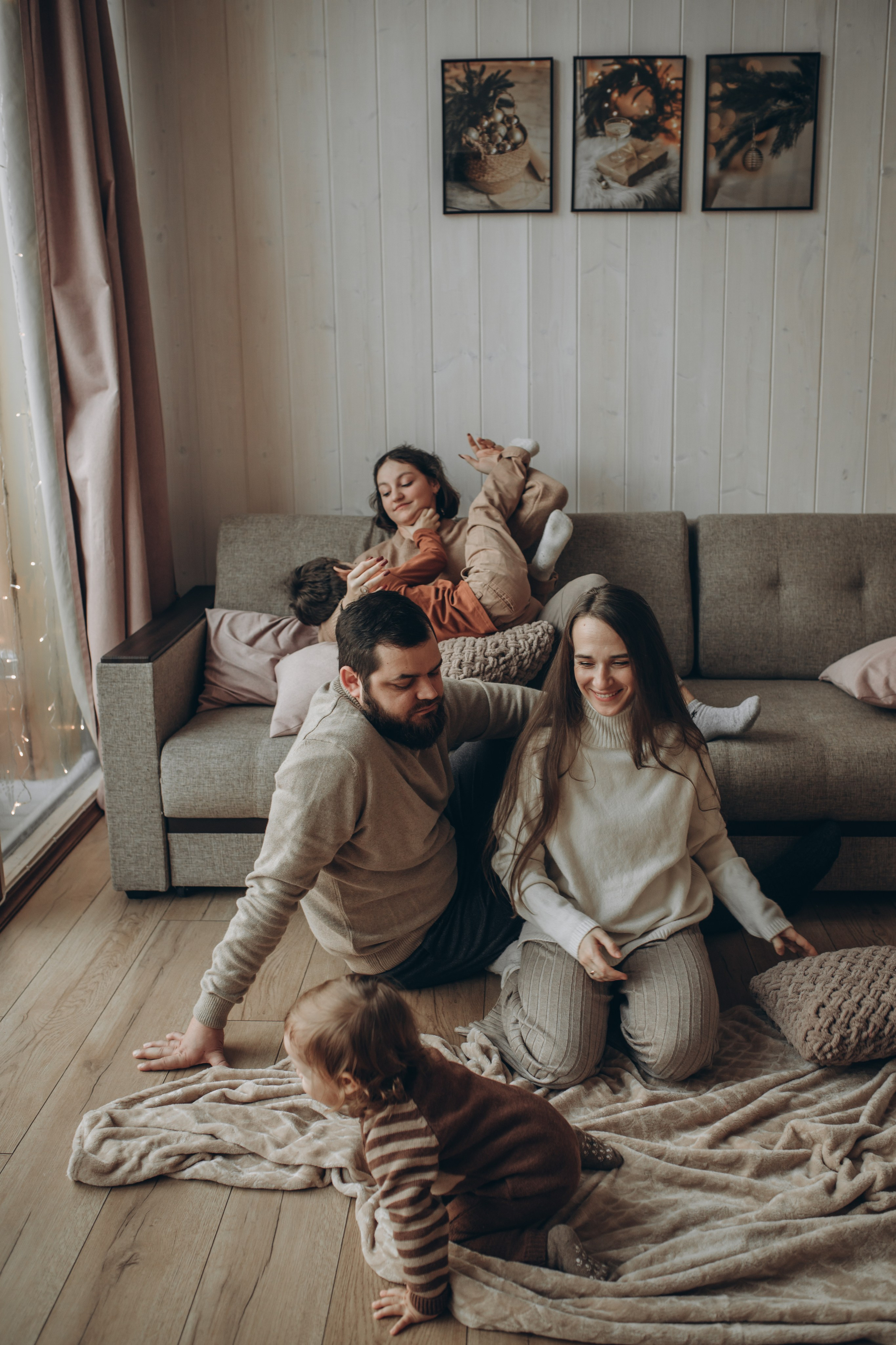 Сергеевы. Фотограф Ксюша Белоносова