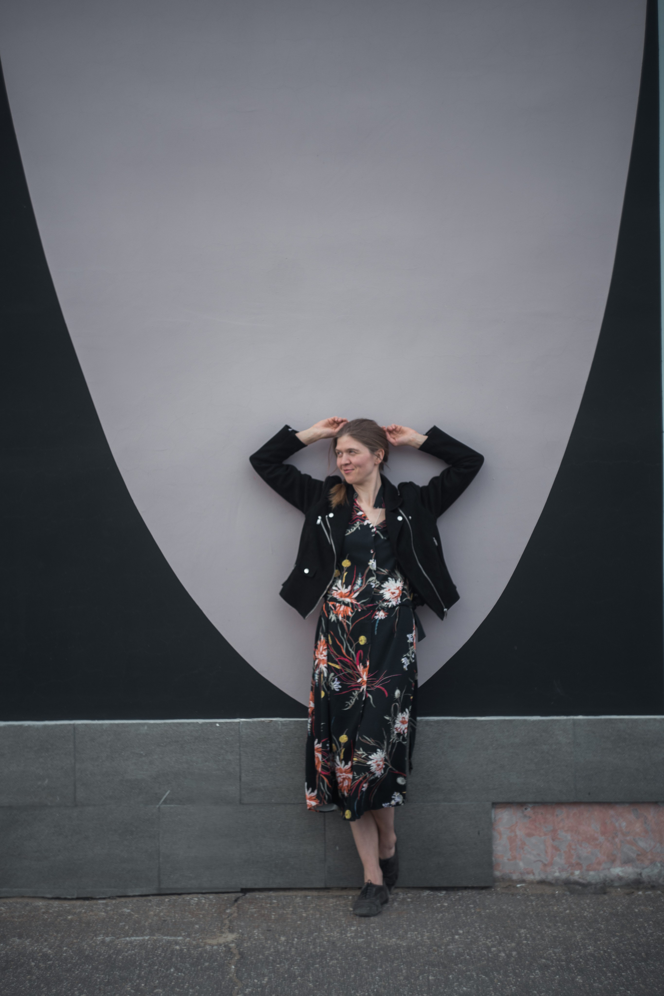 Женский портрет в городе. Семейный и детский фотограф в Москве