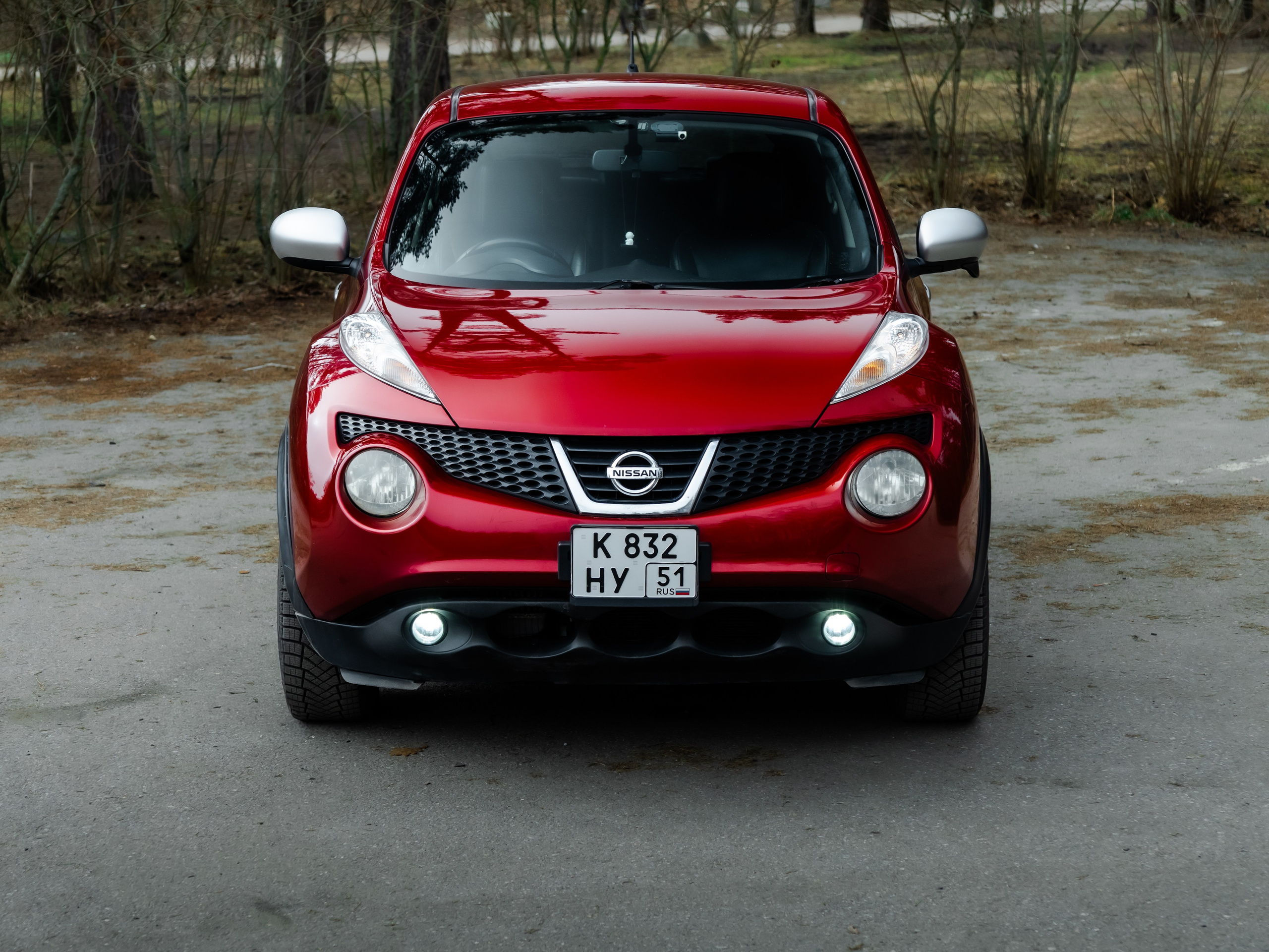 NISSAN JUKE JAPAN. Opasnophoto