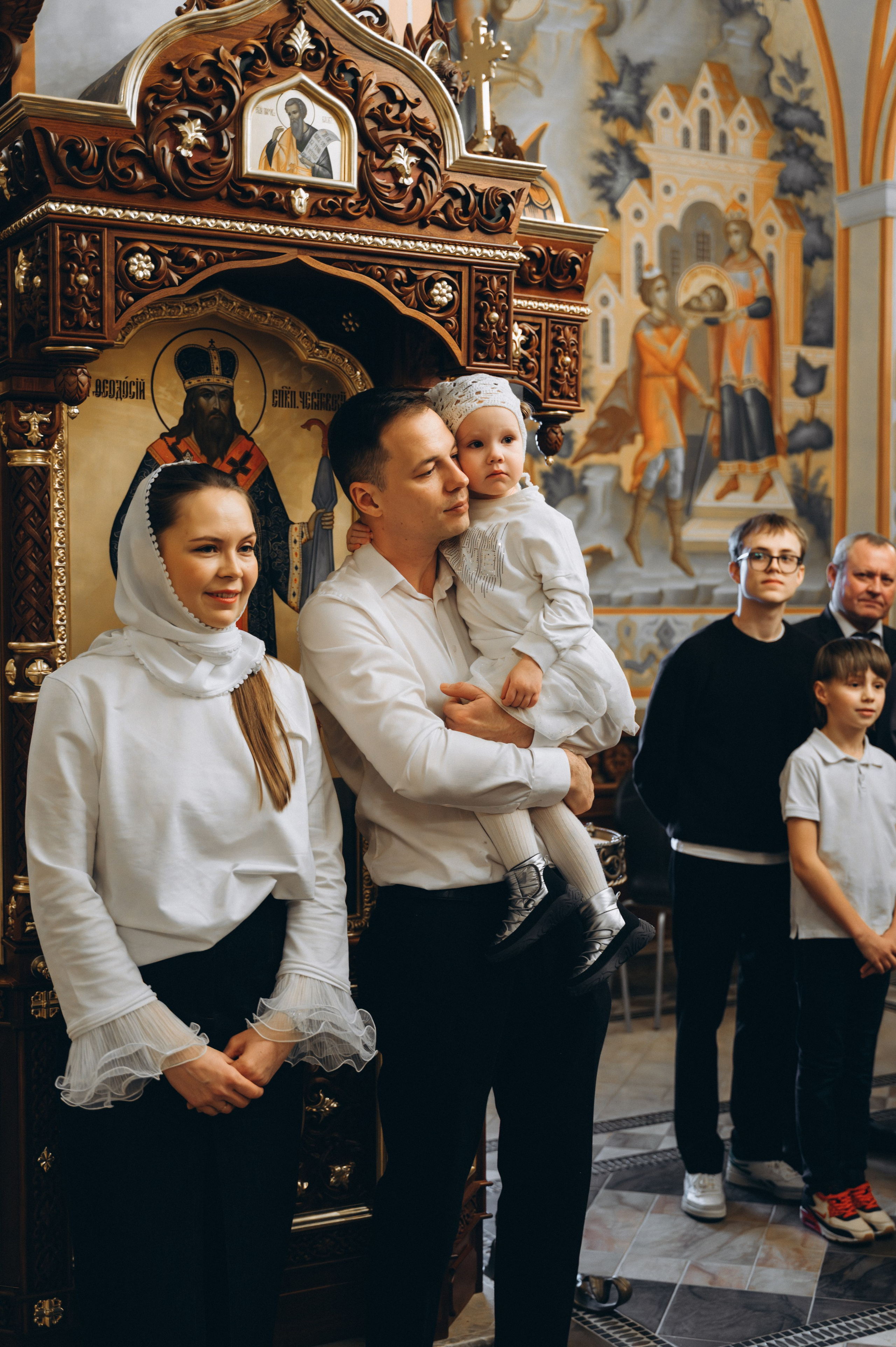 Крещение Фёдора (Храм Всех Святых) криптовый. Семейный фотограф в Минске Дарья Дреко