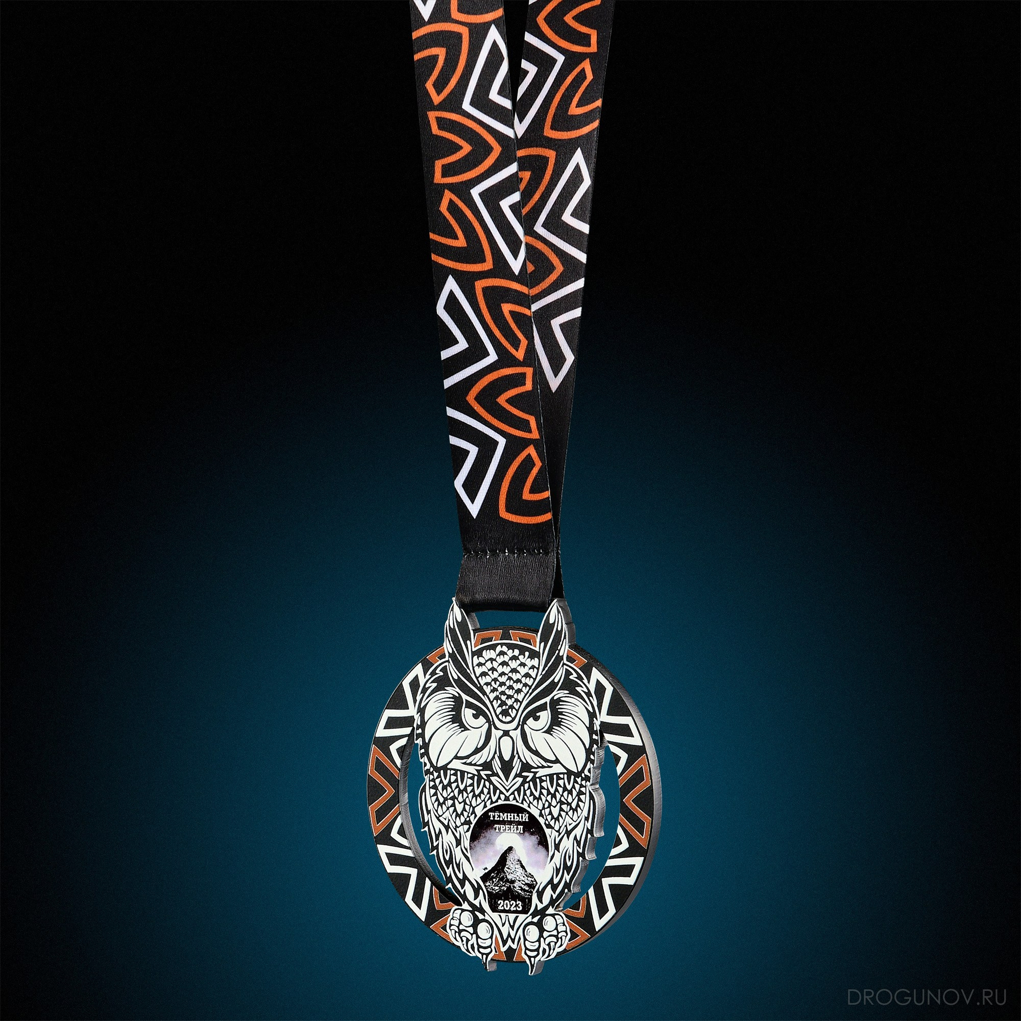 Медаль финишера трейл де чулково 2023