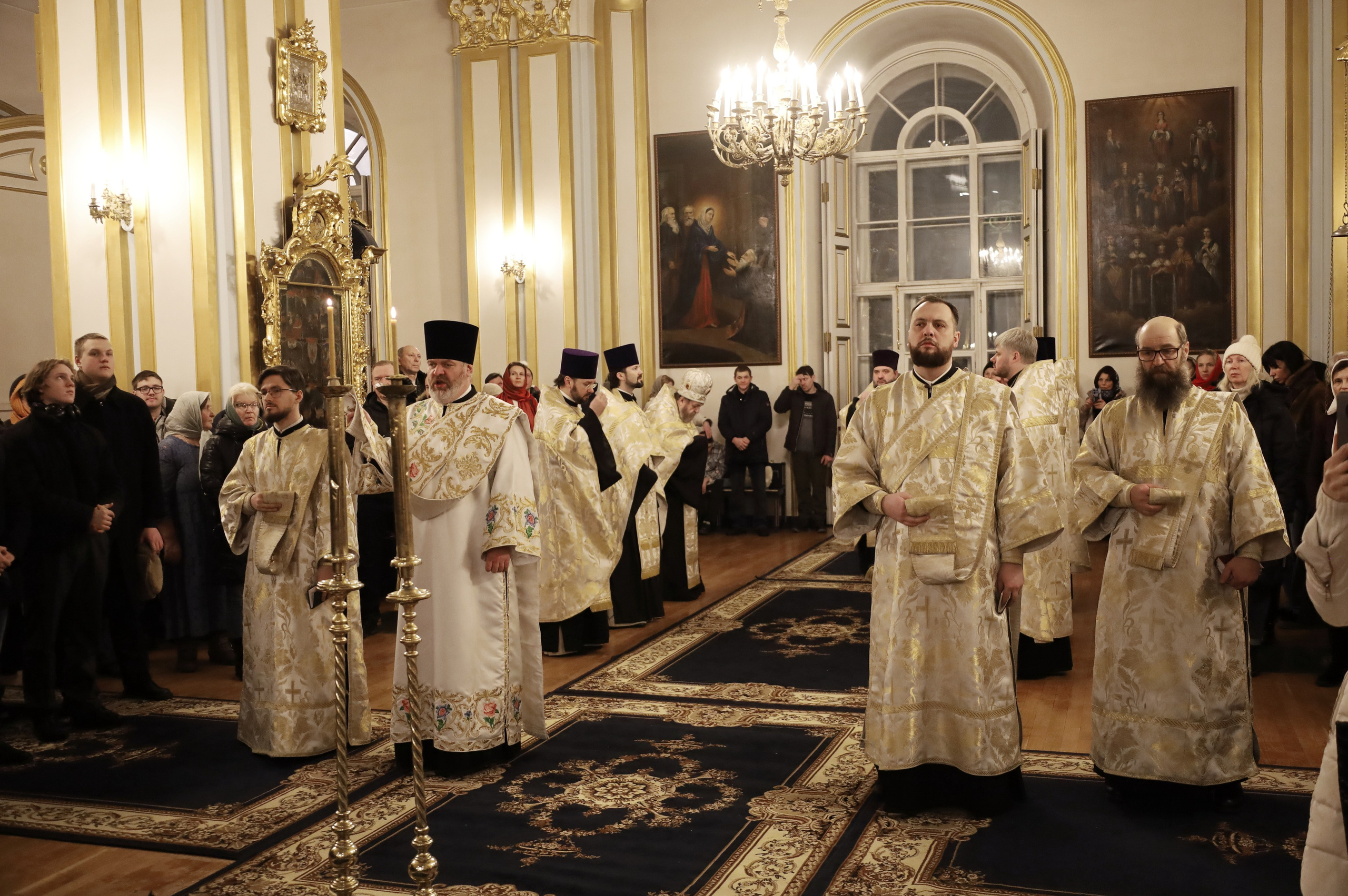 НАВЕЧЕРИЕ РОЖДЕСТВА ХРИСТОВА (РОЖДЕСТВЕНСКИЙ СОЧЕЛЬНИК). НИКОЛО-БОГОЯВЛЕНСКИЙ МОРСКОЙ СОБОР
