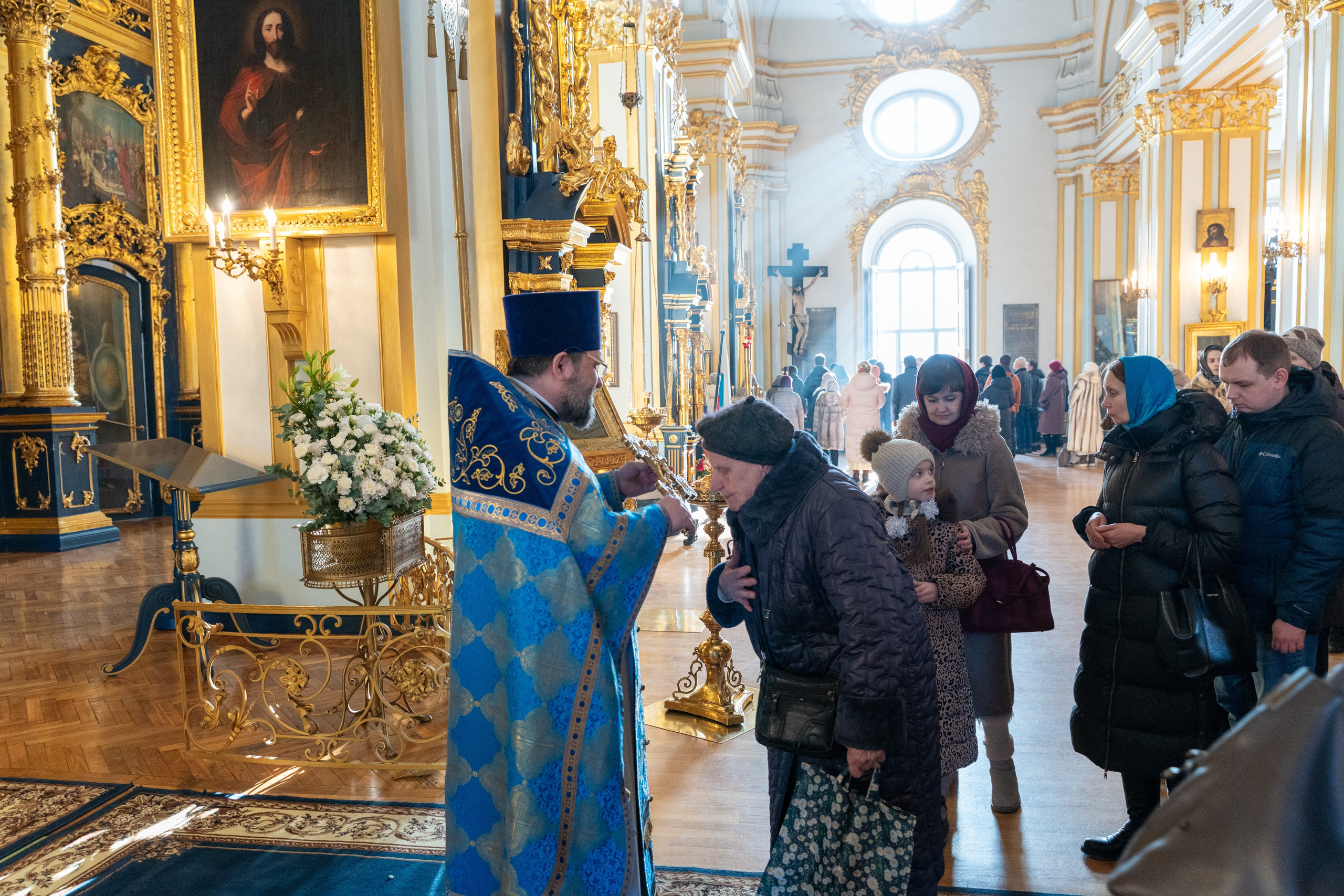 Неделя мясопустная, о Страшном Суде. СРЕТЕНИЕ ГОСПОДА БОГА И СПАСА НАШЕГО ИИСУСА ХРИСТА. НИКОЛО-БОГОЯВЛЕНСКИЙ МОРСКОЙ СОБОР