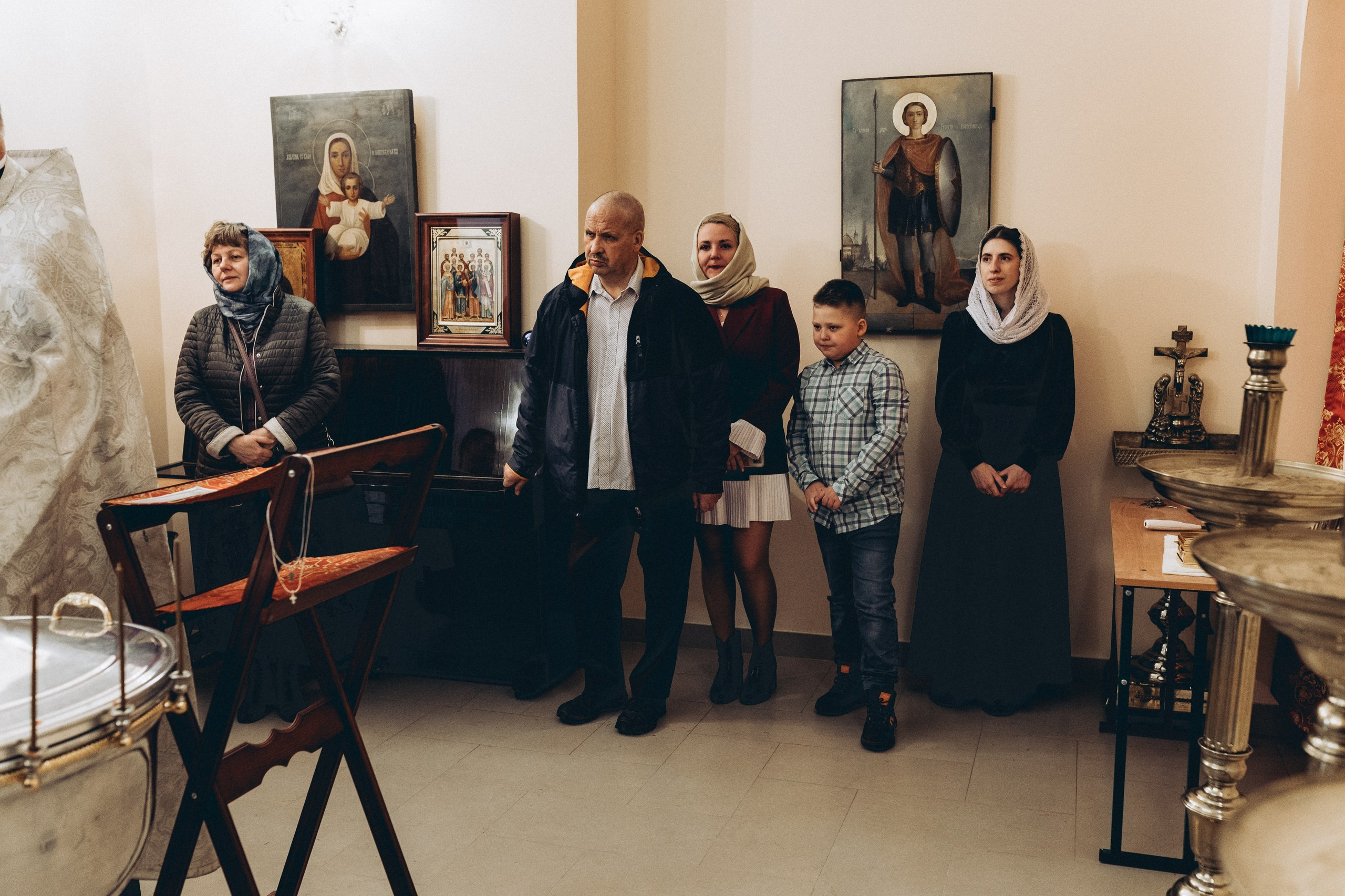 Крещение Ивана и Софии