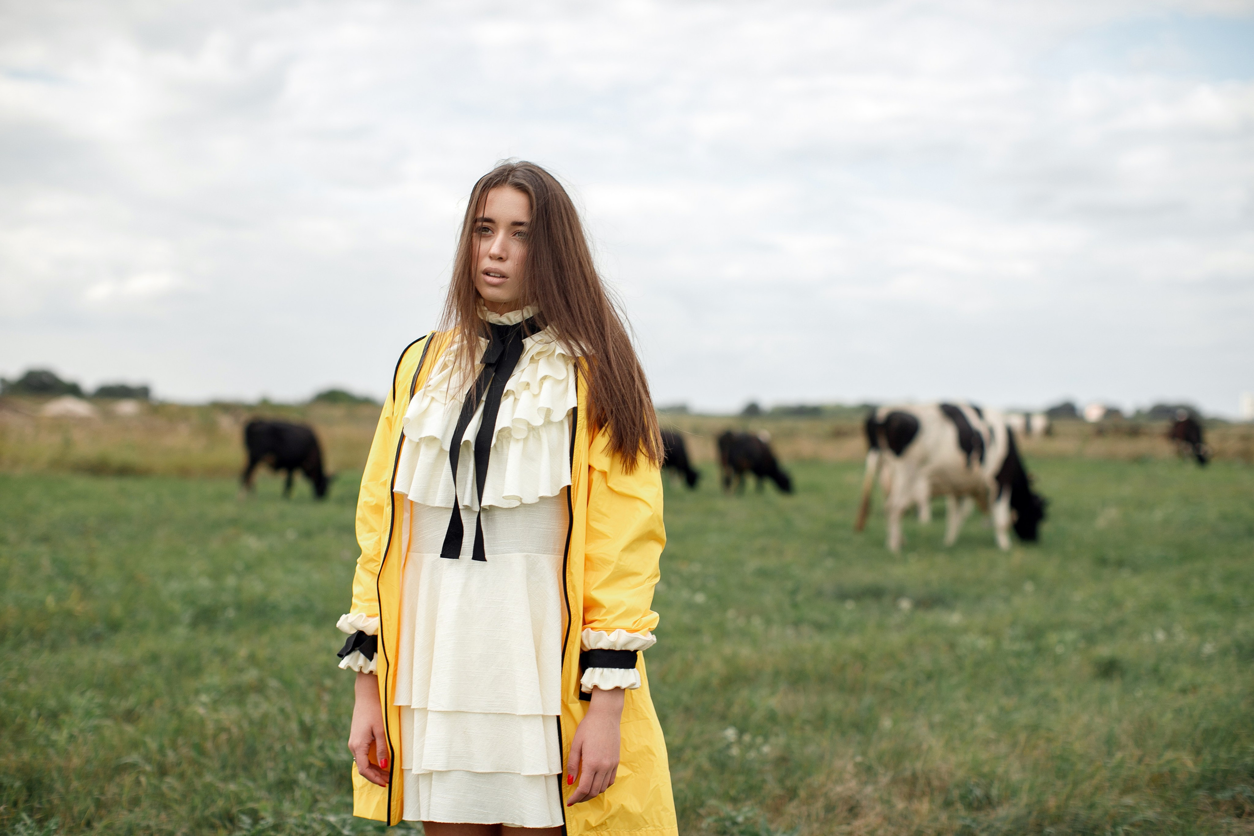 Фотосессия Полины у маяка. Свадебный фотограф Москва