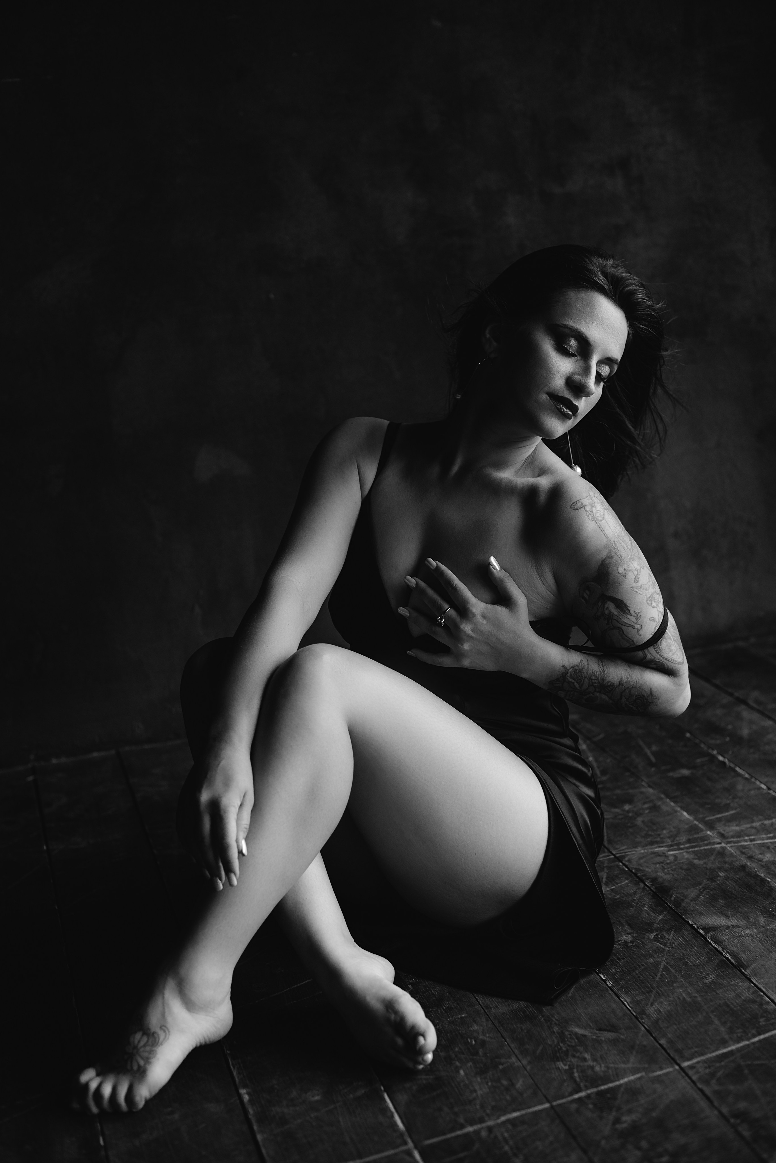 Женская фотосессия в студии