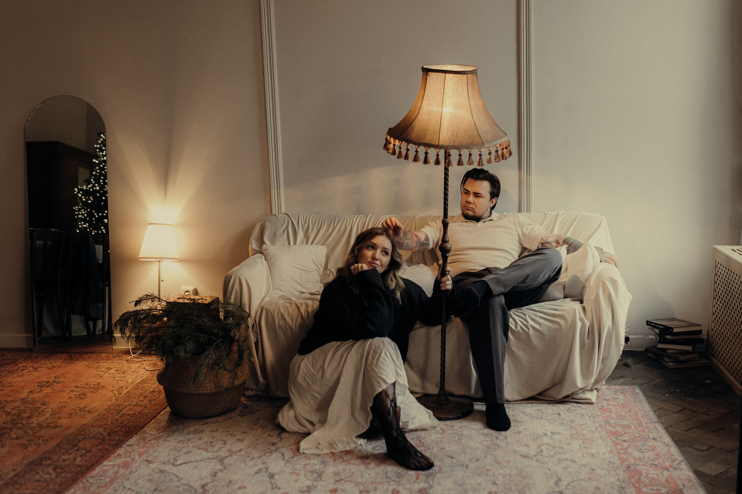 Новогодняя LoveStory. Фотограф Санкт-Петербург Князева Елизавета