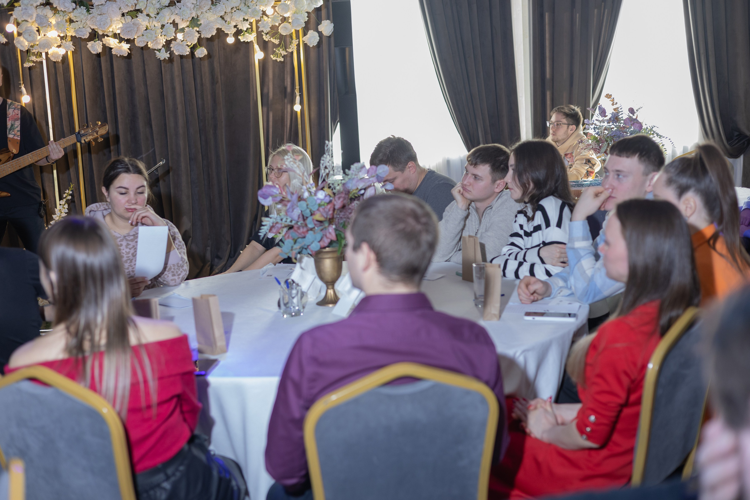 Свадебное чаепитие для молодоженов