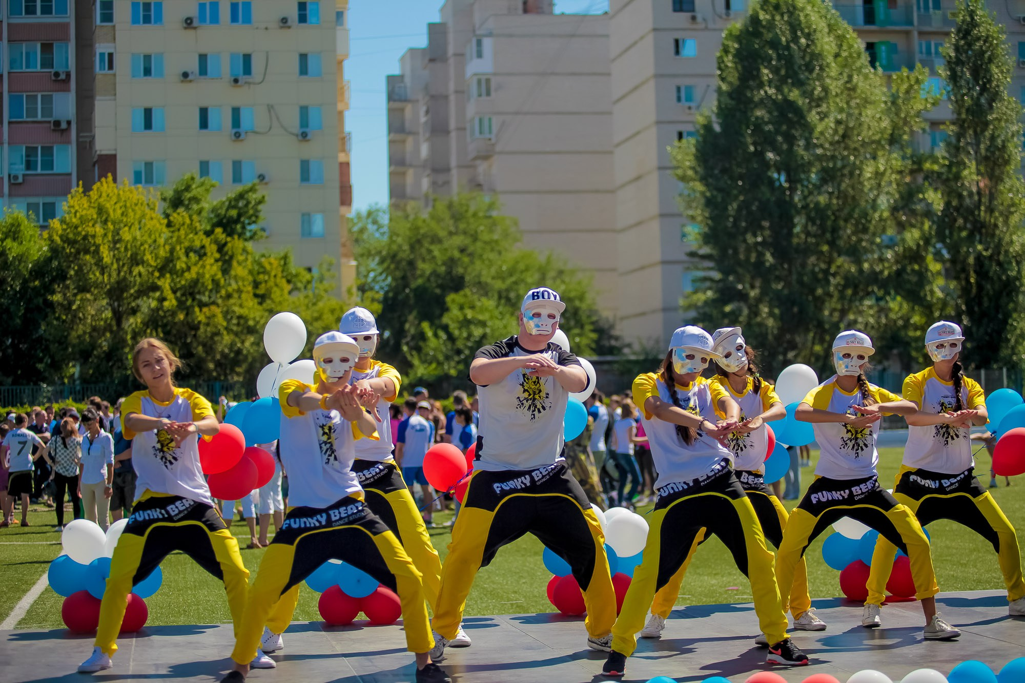 День Физкульт. Максим Матвийченко и Виктория Басова профессионалы своего дела