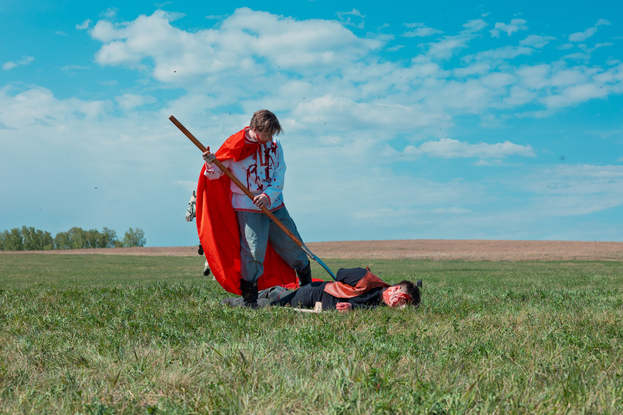 Бэкстейдж-съемка рекламы охранной компании «Тамерлан». Фотограф Белов Тимофей | Красноярск