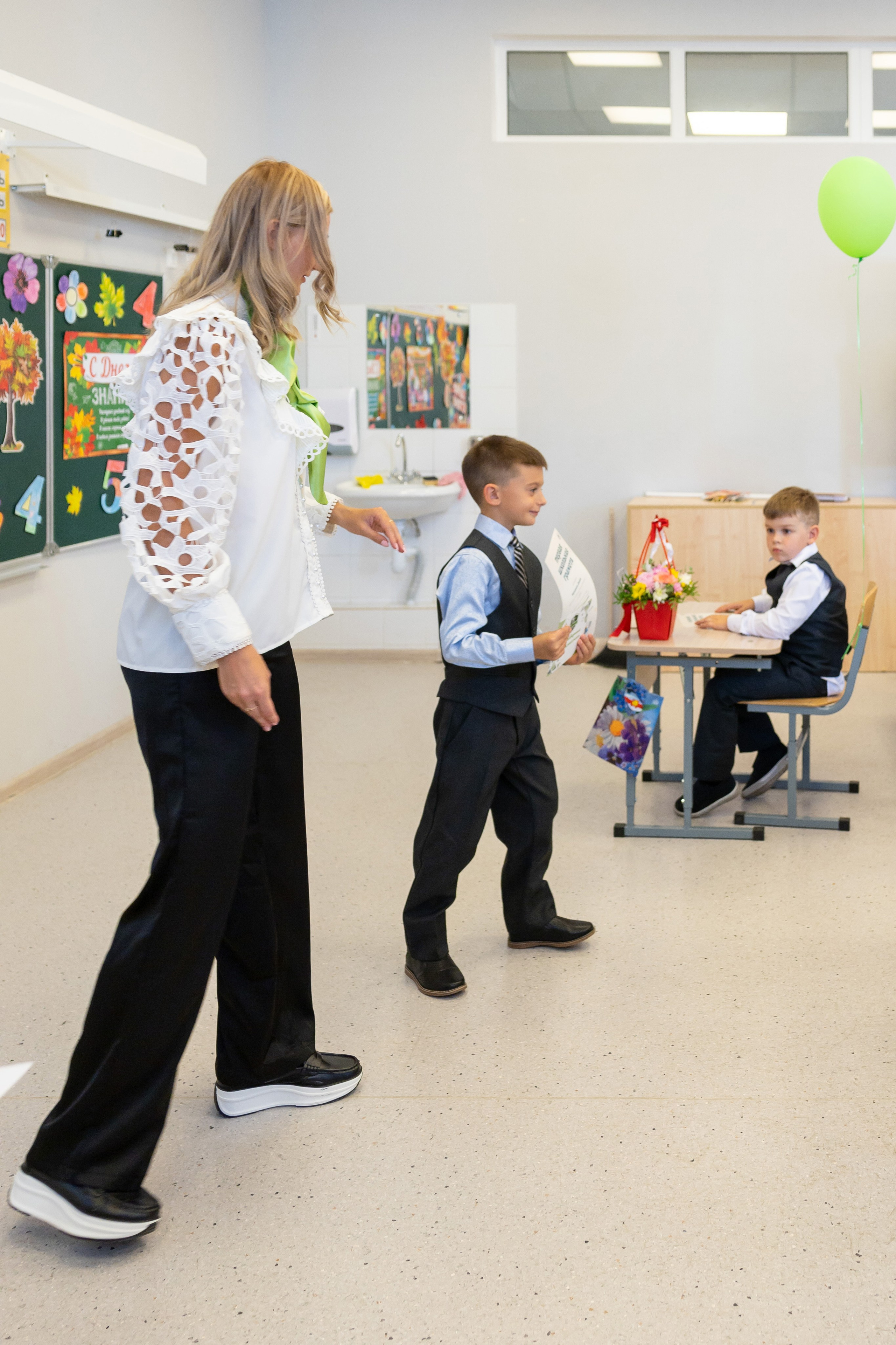 Первый раз в первый класс (репортажная съемка). Фотограф в Серпухове Наталья Руденко