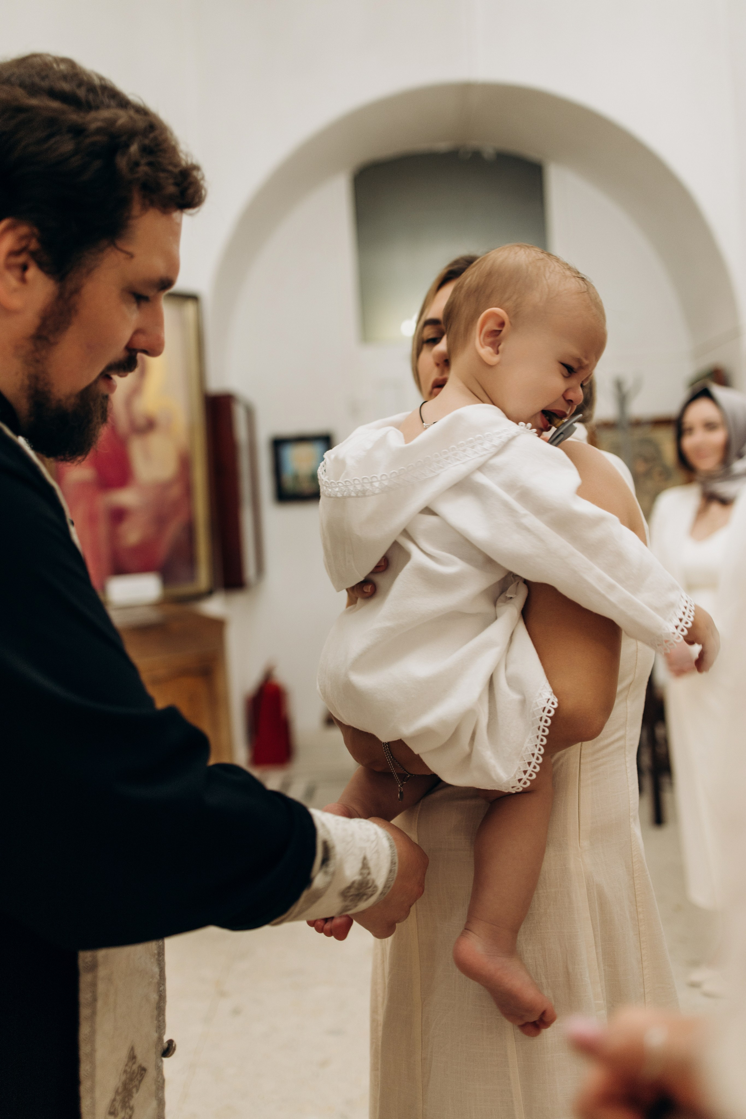 Крещение Радмира. Самый теплый фотограф в Краснодаре Рябоконь Ксения