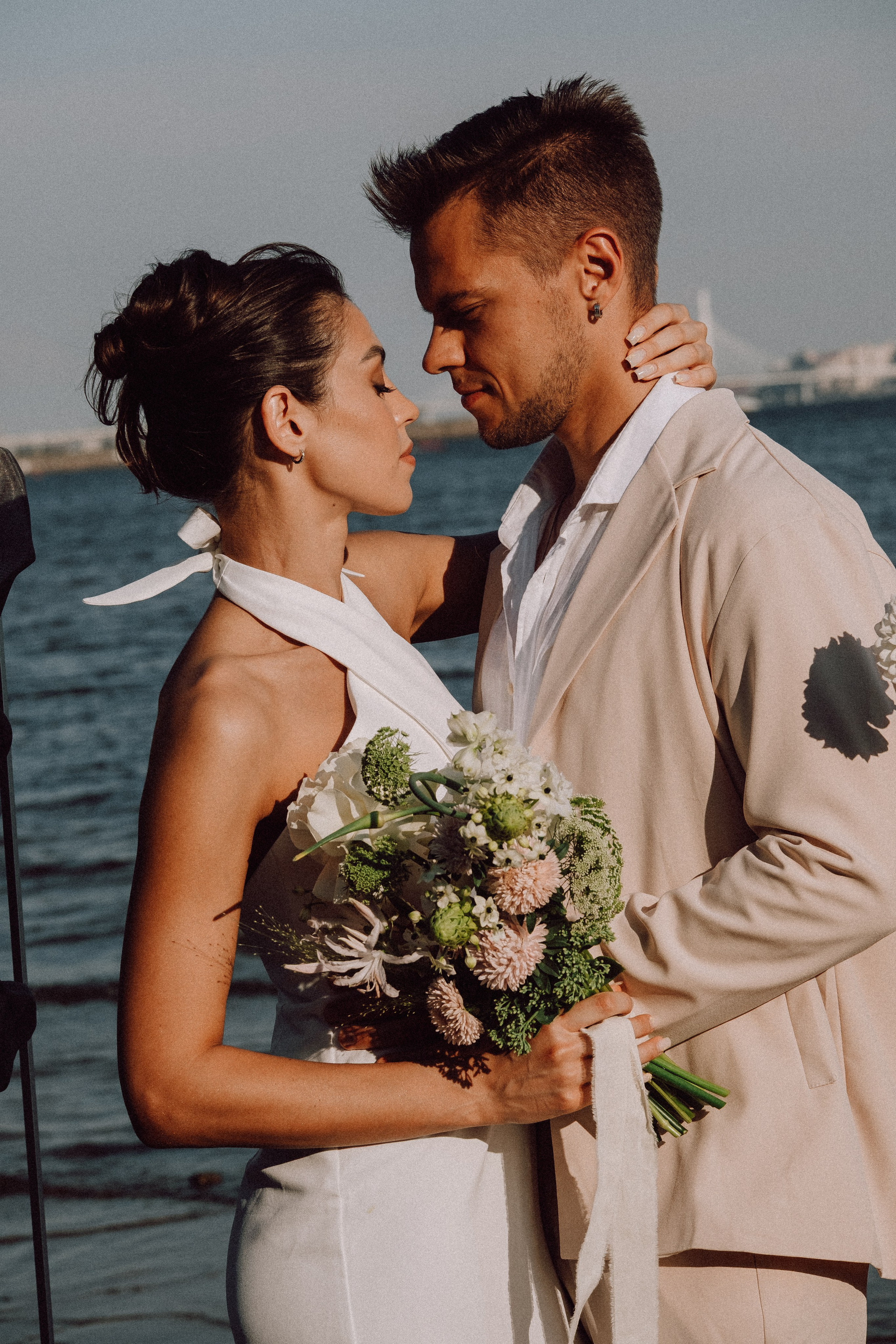 СВАДЕБНАЯ ФОТОСЕССИЯ ВЫЕЗДНОЙ ЦЕРЕМОНИИ (ФИНСКИЙ ЗАЛИВ). Профессиональный фотограф, Санкт-Петербург — Виктория Богомолова
