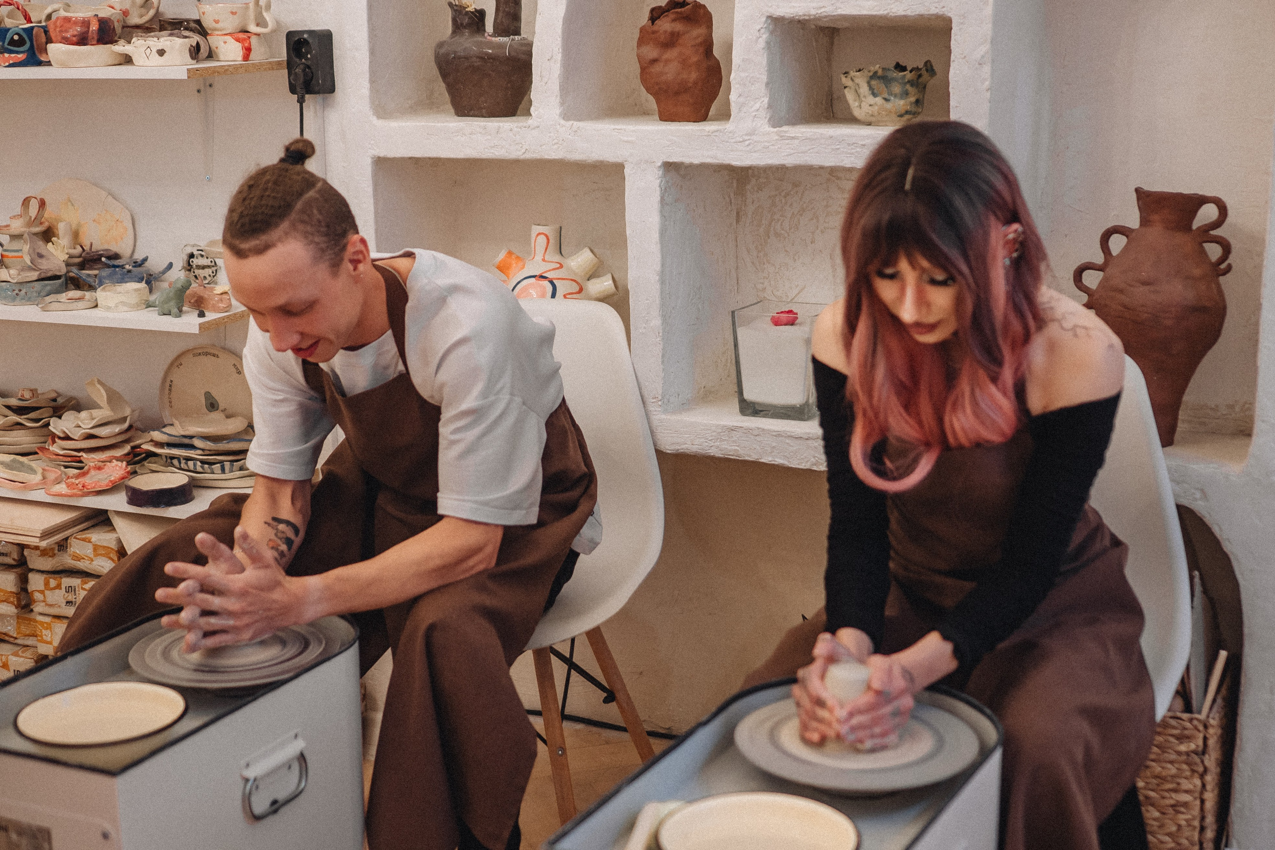 СВИДАНИЕ В ГОНЧАРНОЙ МАСТЕРСКОЙ. Профессиональный фотограф, Санкт-Петербург — Виктория Богомолова