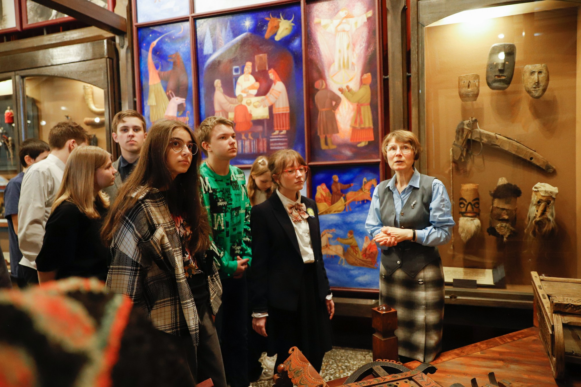 Экскурсия в Этнографический музей. Фотограф Дарья Попова