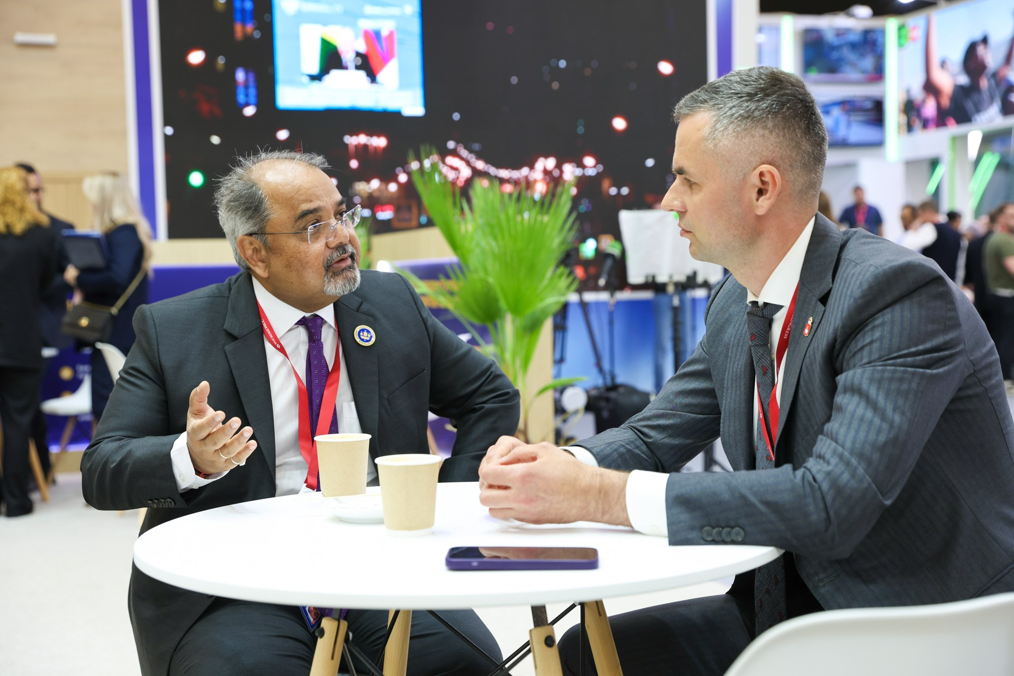 Стенд Королевства Бахрейн на ПМЭФ 2025. Фотограф Дарья Попова