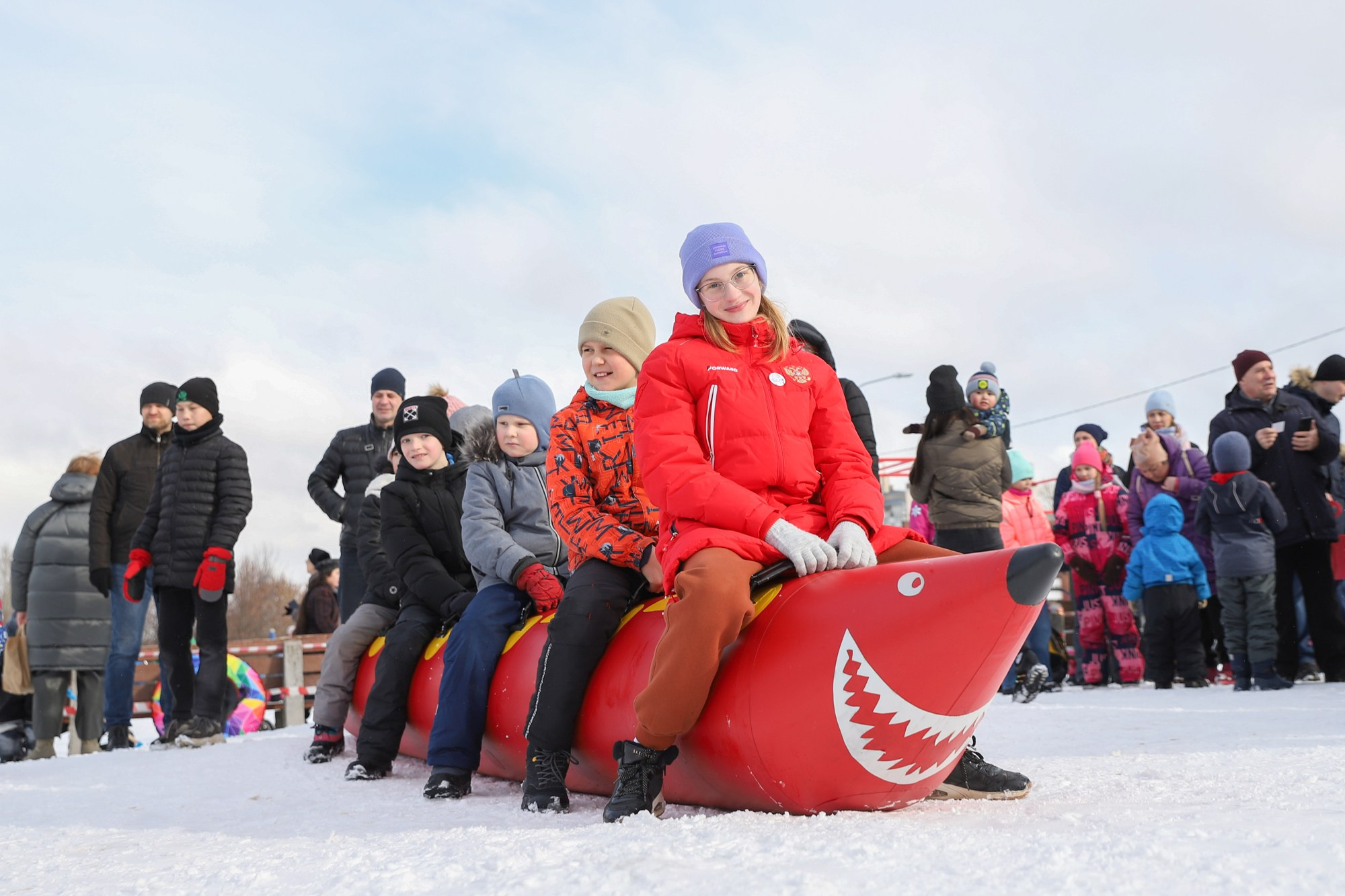 Праздник весны в Приморском районе. Фотограф Дарья Попова