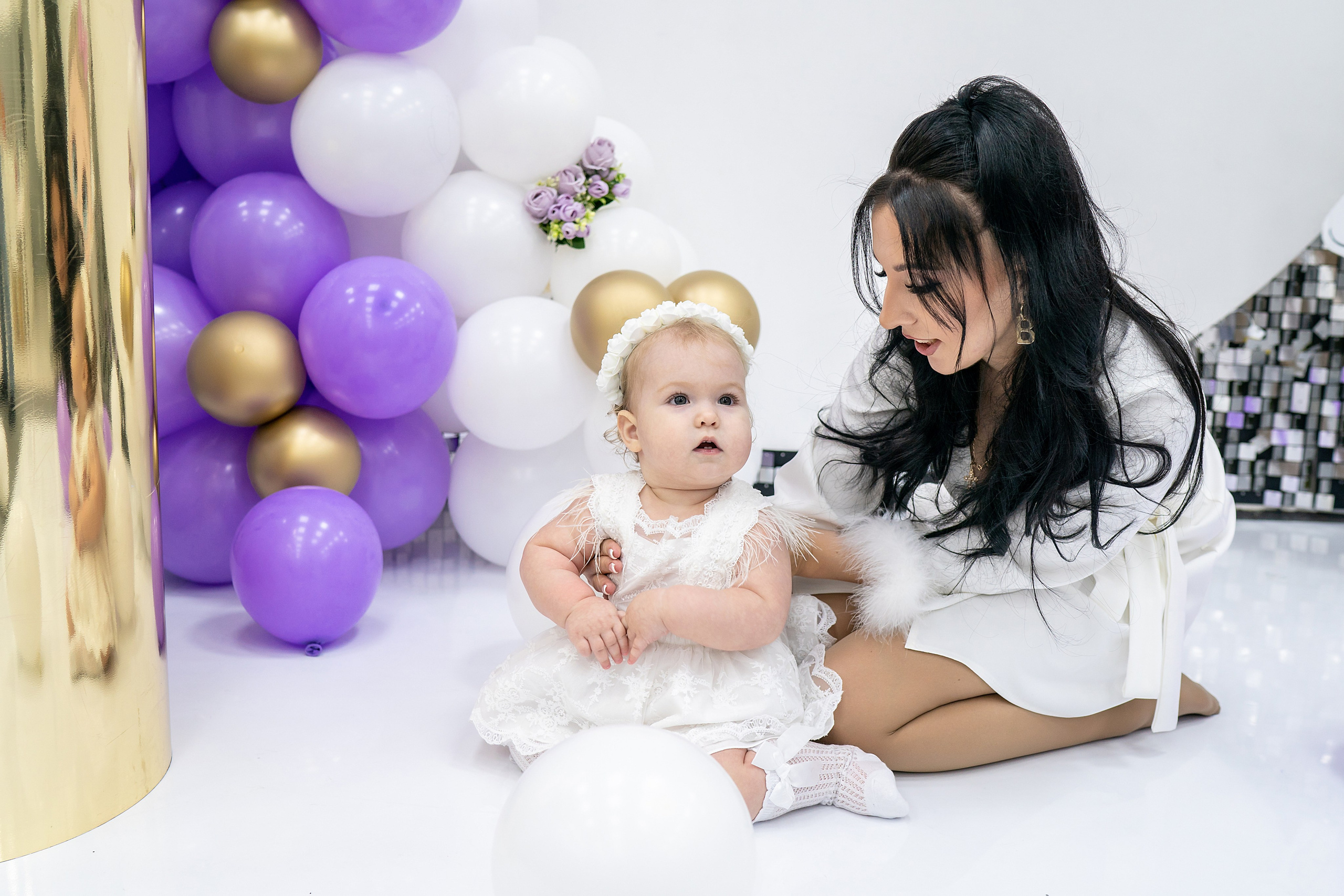 Варваре 1 годик!. Фотограф на Крещение и Венчание в Красноярске Рамазанова Юлия