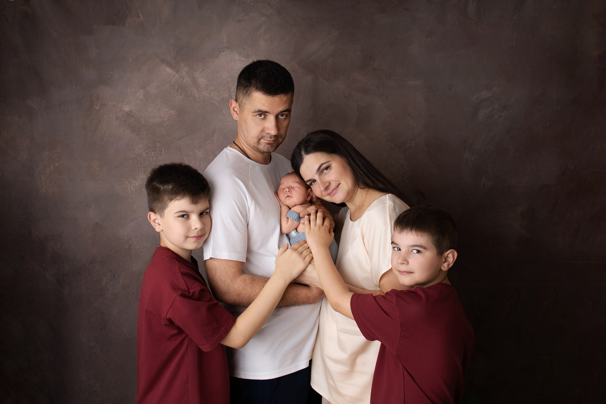 Владислав 7 дней. Фотограф новорождённых Newborn Москва