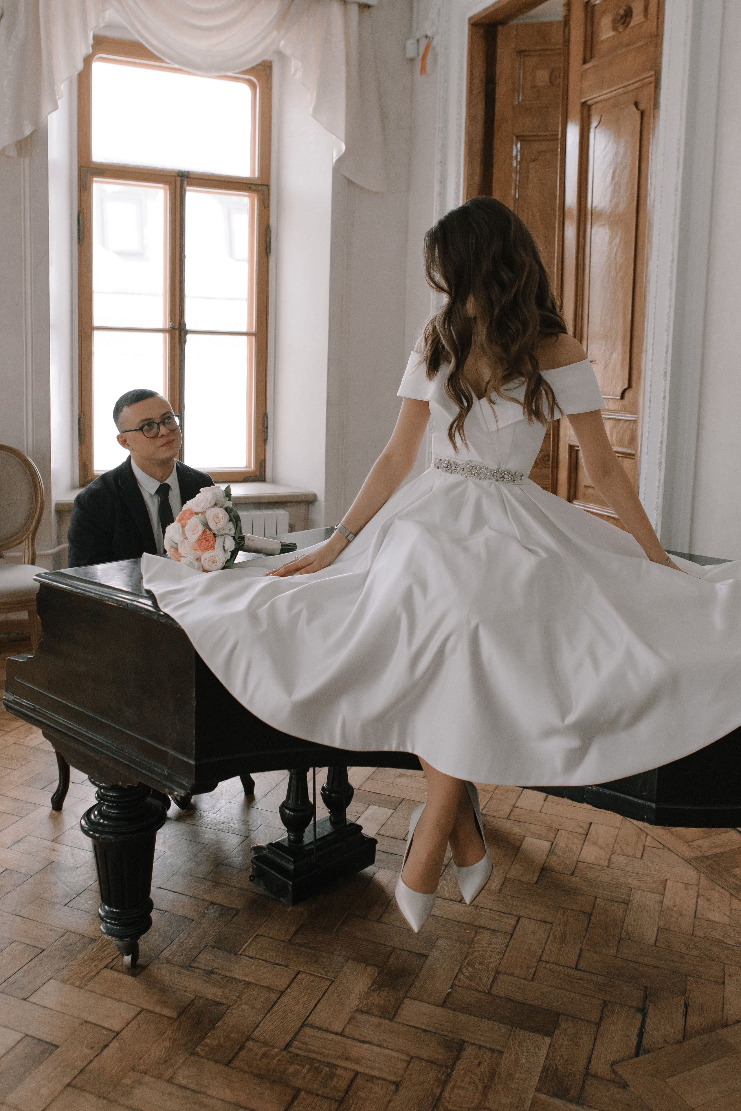 «История одной библиотеки». Свадебный фотограф Москва