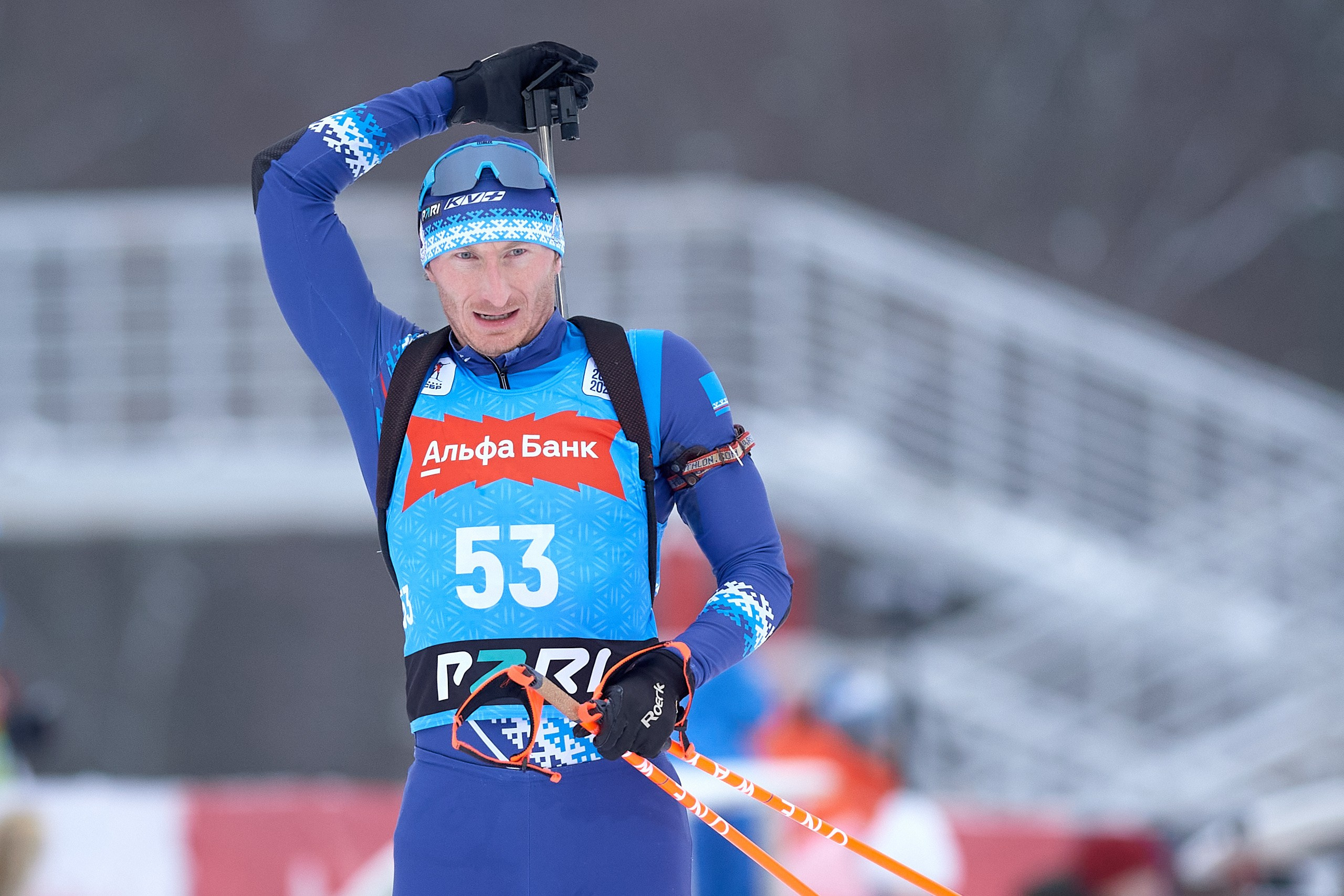 Биатлон. Чемпионат России — 2024/2025, 3-й этап, Ижевск. Ижевская винтовка. Спортивный репортажный фотограф в Ижевске Сергей Мерзляков