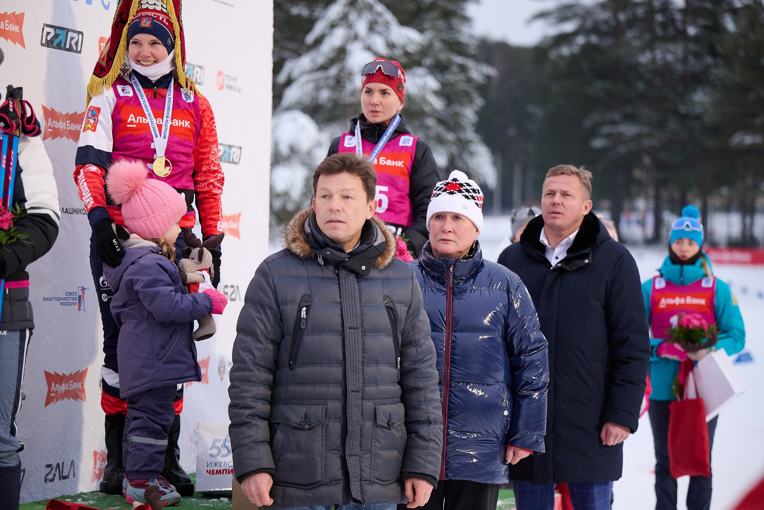 Биатлон. Чемпионат России — 2024/2025, 3-й этап, Ижевск. Ижевская винтовка. Спортивный репортажный фотограф в Ижевске Сергей Мерзляков