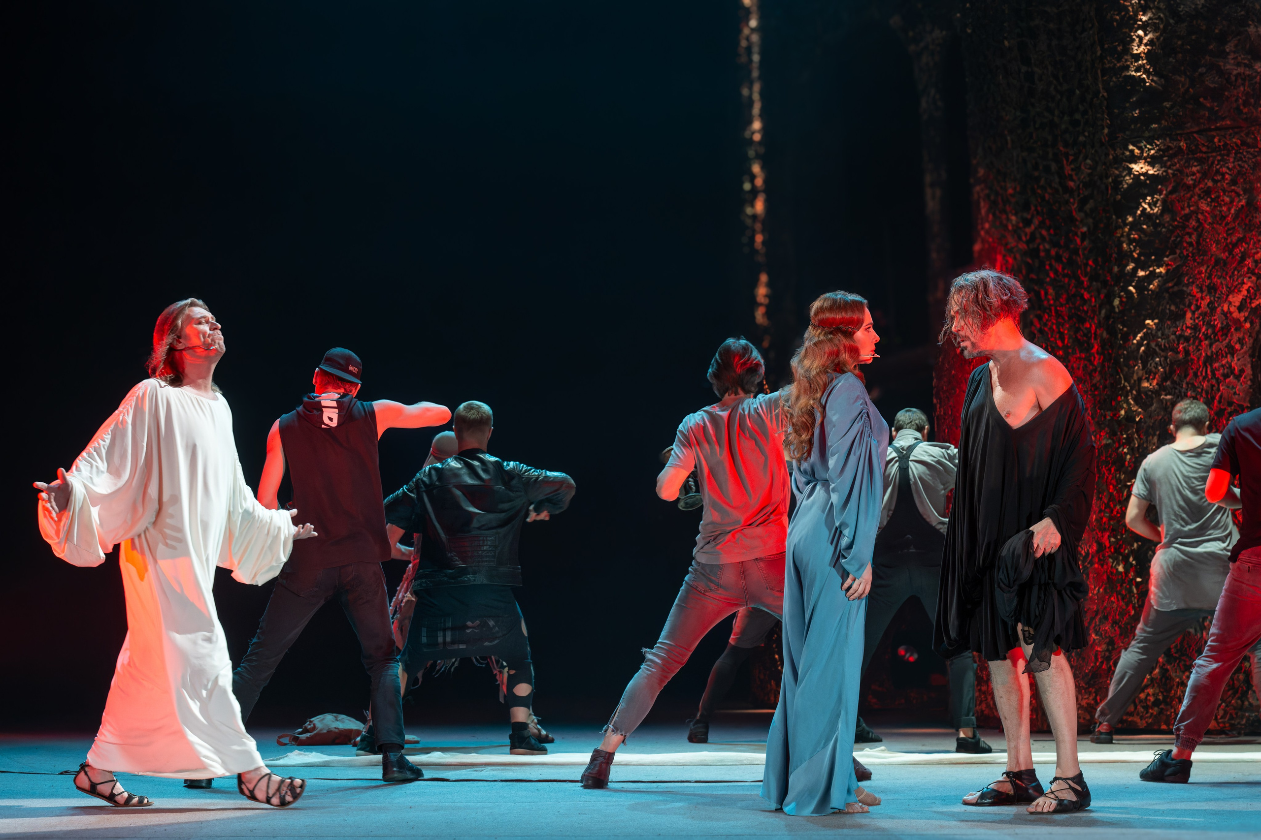 Театр Моссовета: Иисус Христос Супервезда — 35 лет на сцене. Сайт фотографа Сергея Абрамова