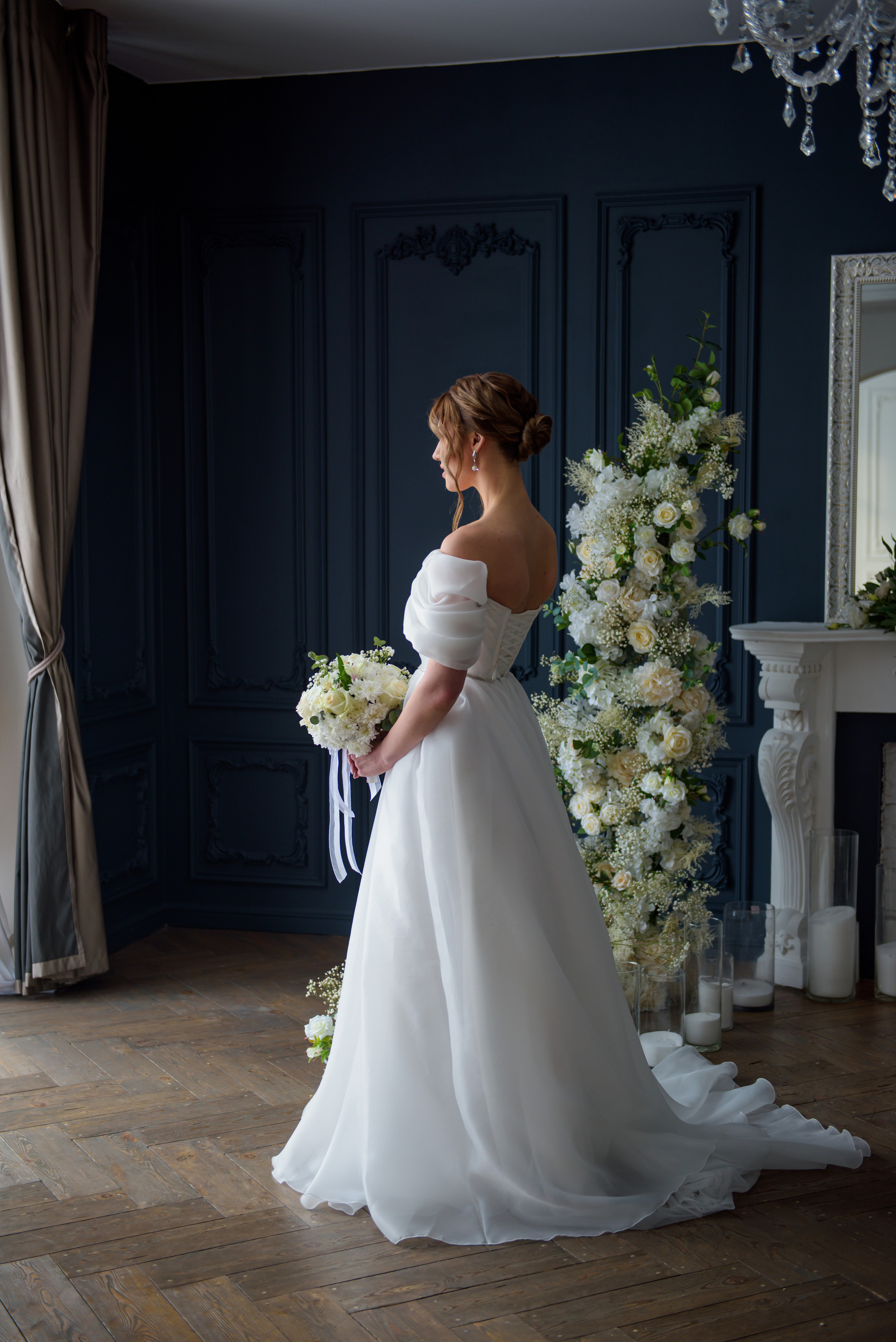 Свадебная студийная фотосессия для Алины. Семейный и свадебный фотограф во Владивостоке