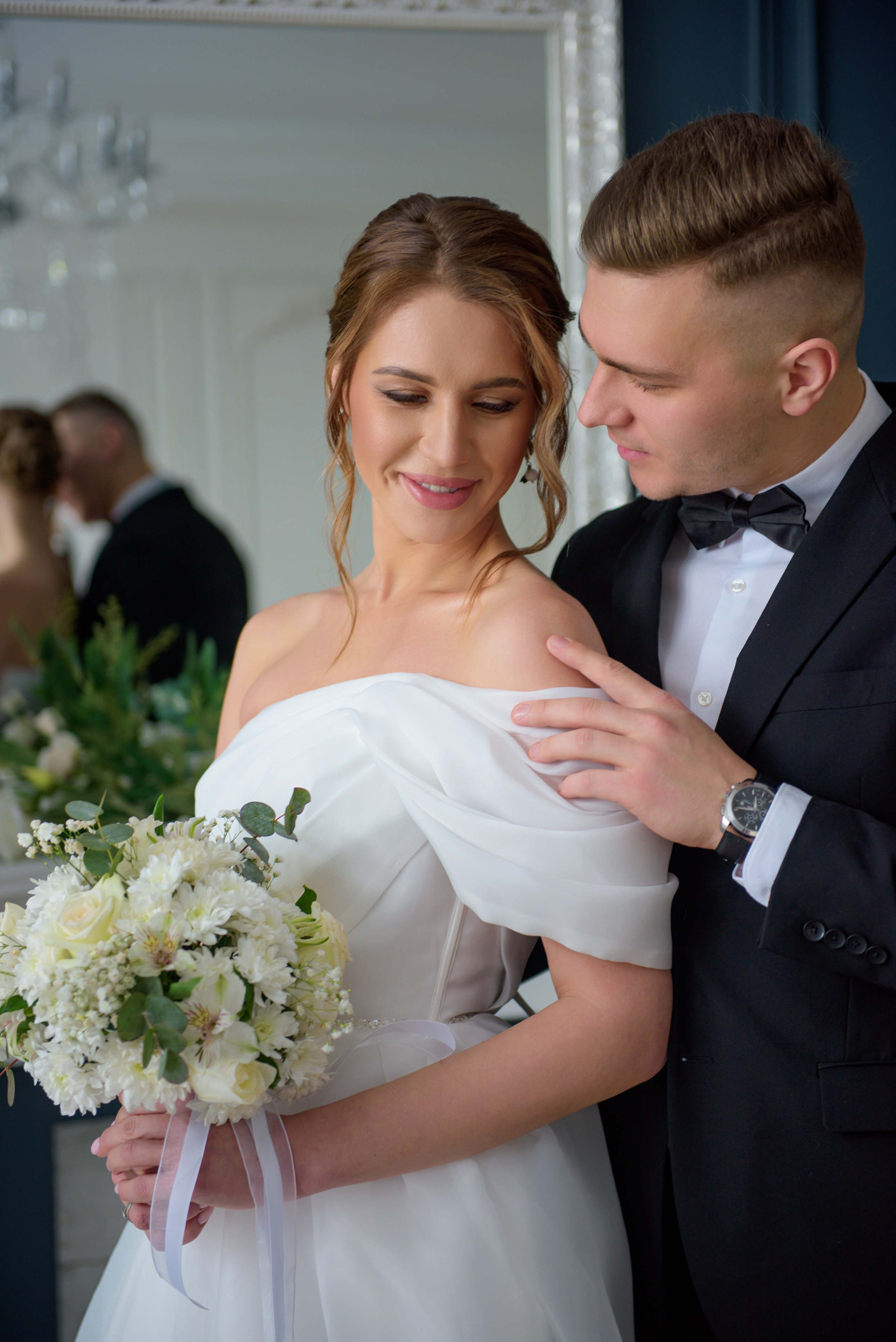 Свадебная студийная фотосессия для Алины. Семейный и свадебный фотограф во Владивостоке