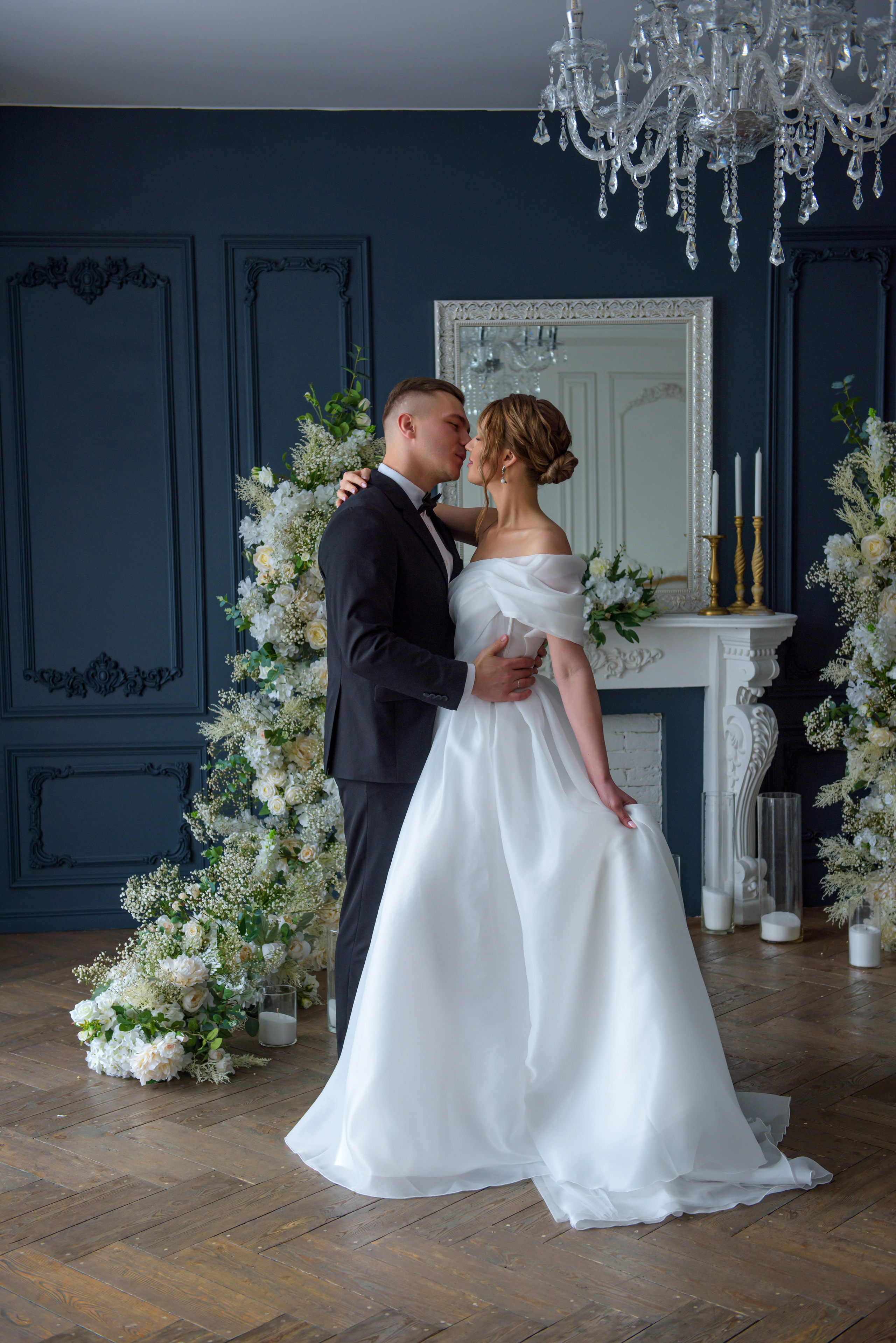 Свадебная студийная фотосессия для Алины. Семейный и свадебный фотограф во Владивостоке