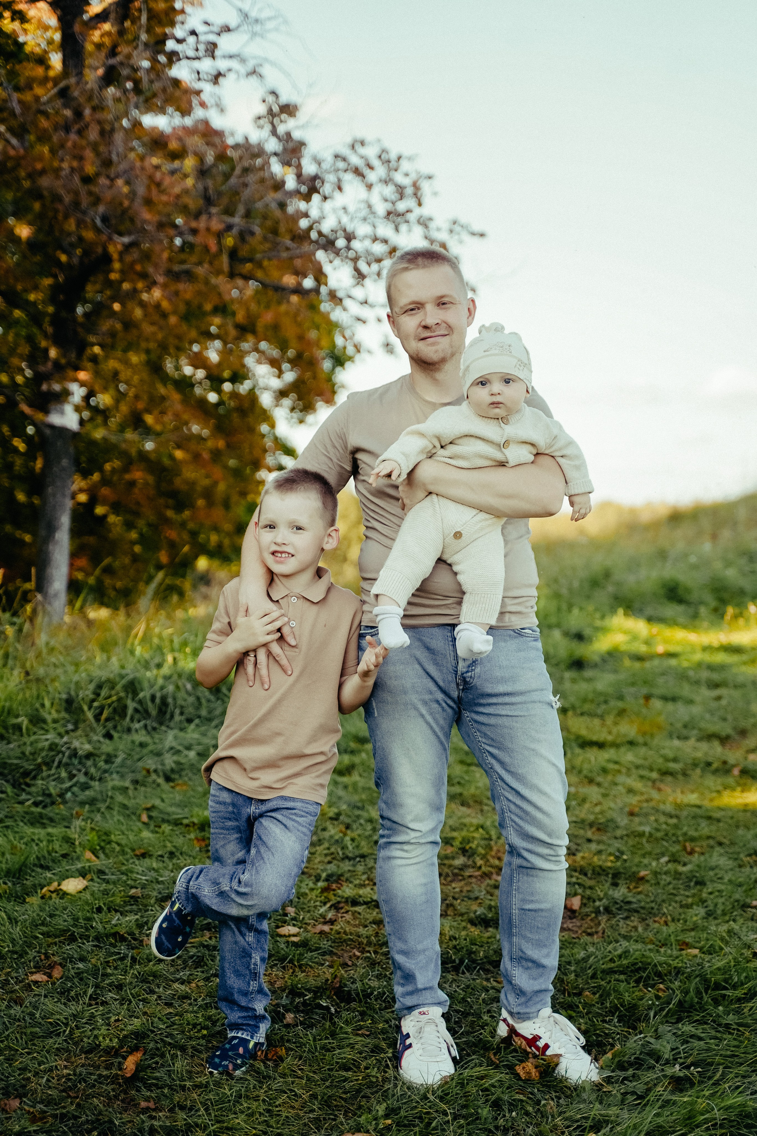 Семейная съемка осенью
