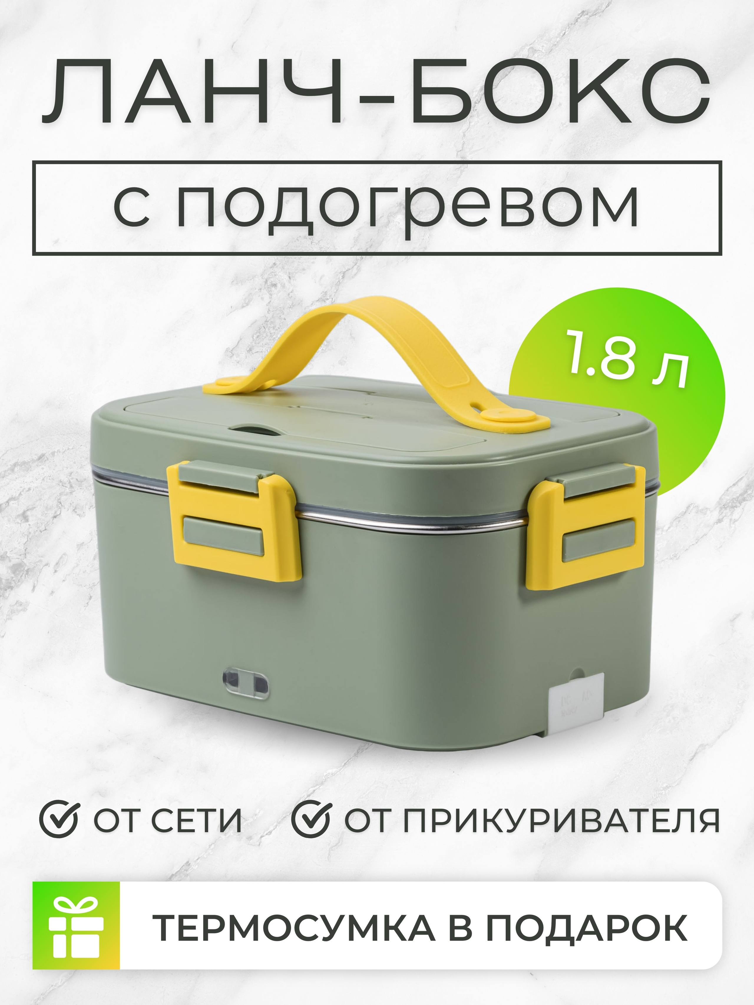 Инфографика для маркетплейсов: ланчбокс с подогревом. Маркетолог в Москве, специалист по коммуникациям и рекламе Аня Смоляга