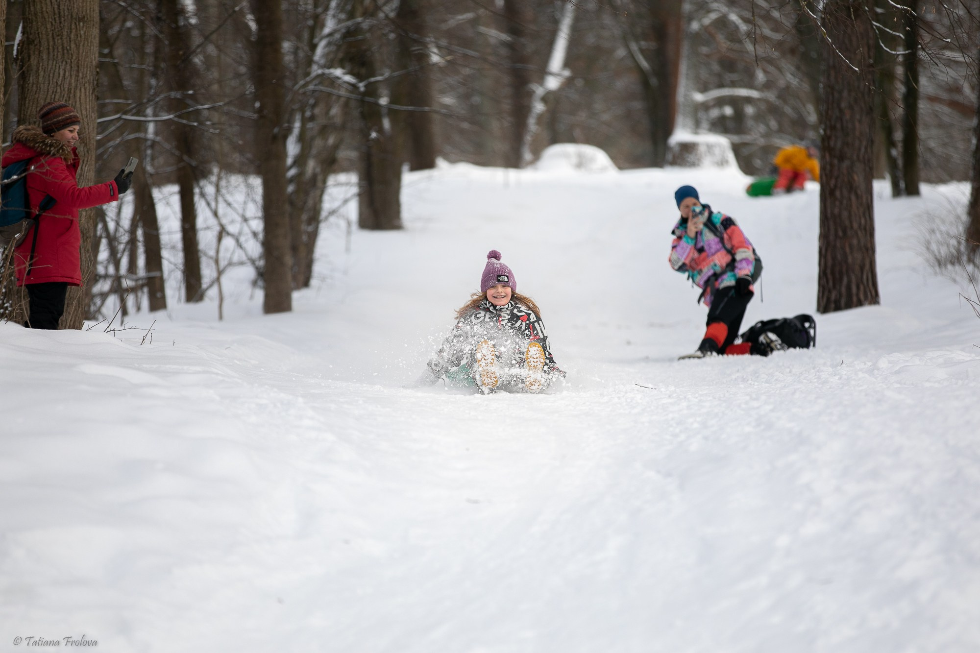 Фотосъемка похода с собаками в Московской области. Фотограф-анималист в Москве и Московской области Татьяна Фролова