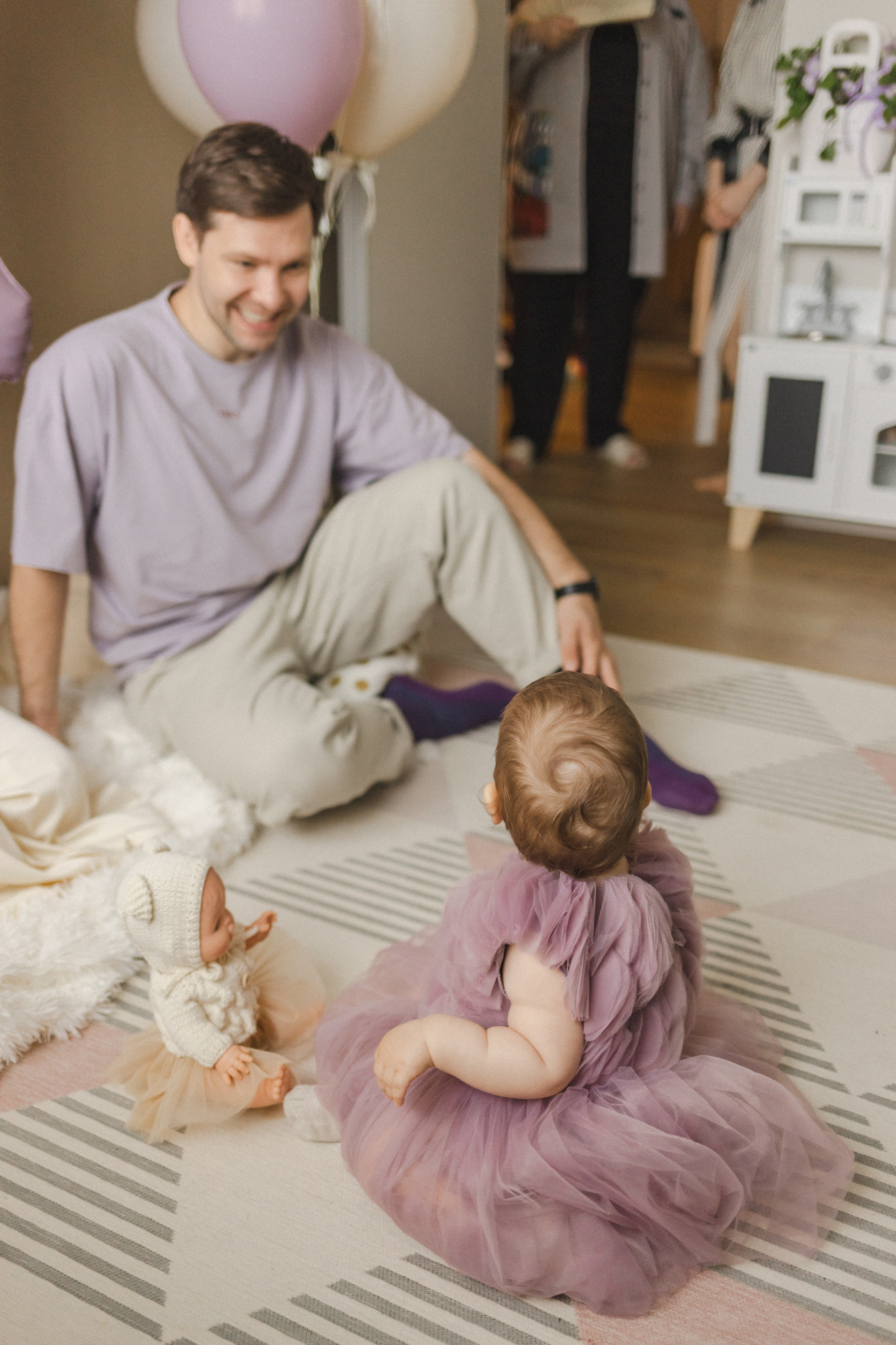 Аглае 1 годик. Семейный фотограф в Москве