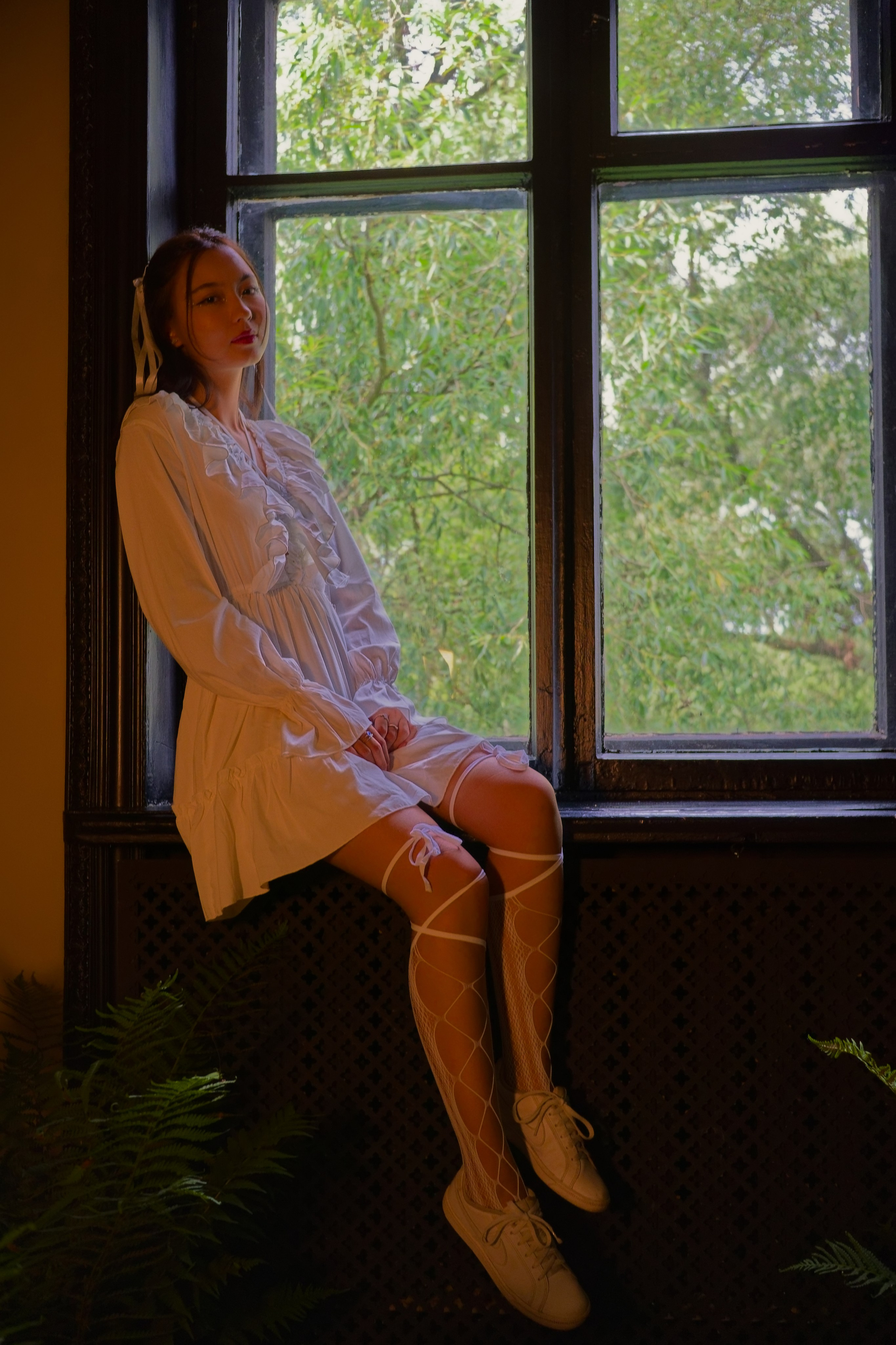 Аделина. Папоротник. Фотограф Денис Шемет