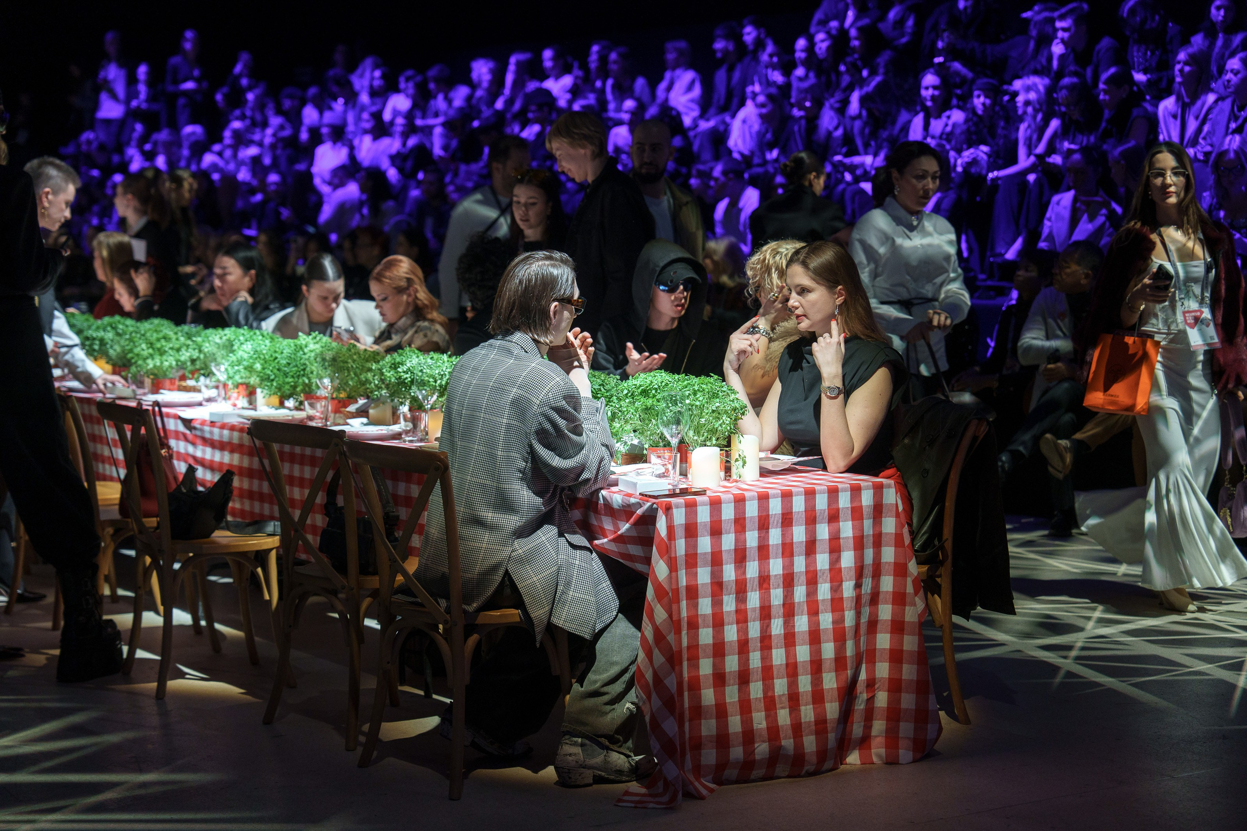 Moscow Fashion Week 2025 весна. Фотограф Николай Прокофьев модельные тесты в Москве