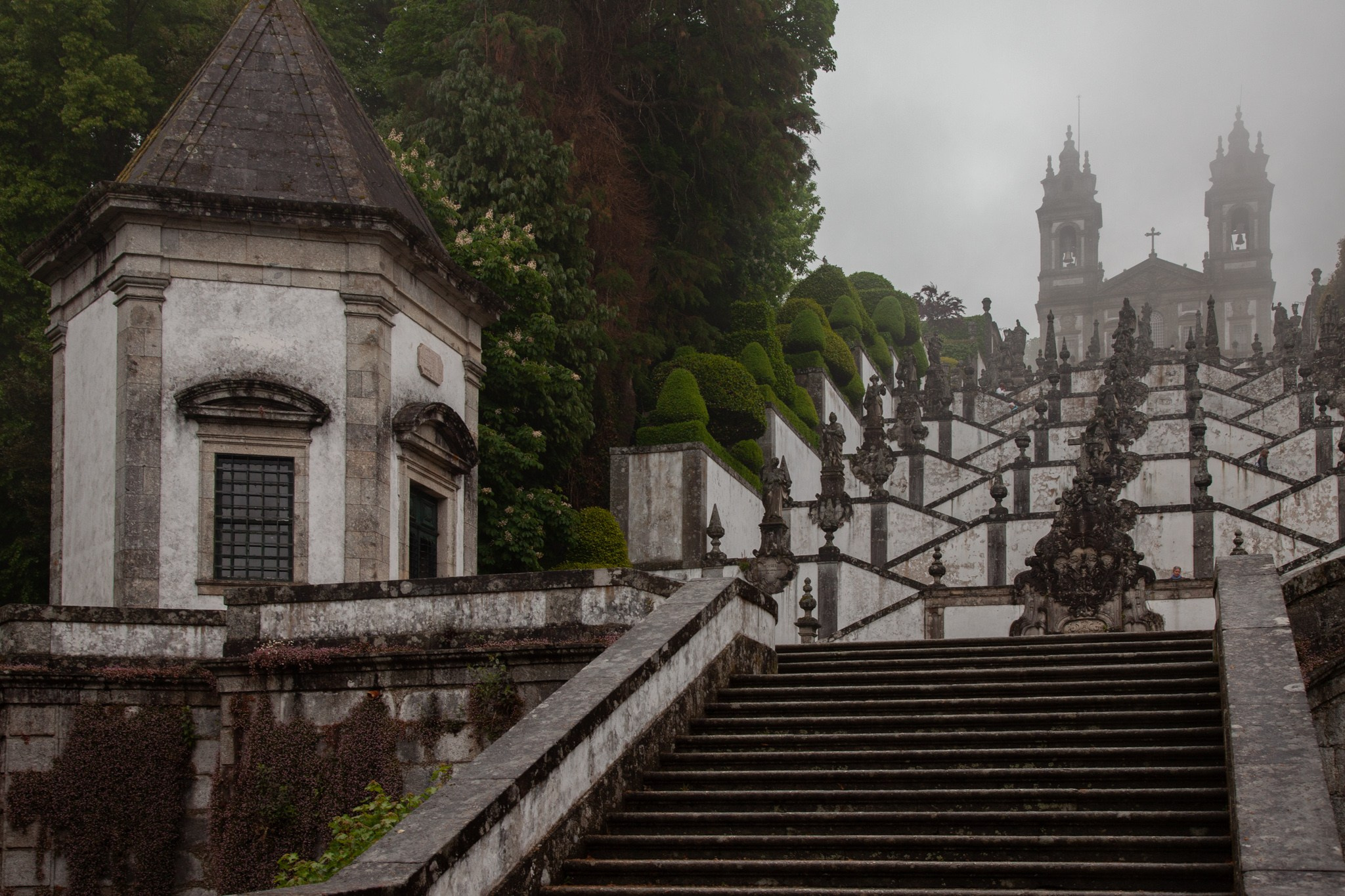 Portugal Santuário do Bom Jesus do Monte, португалия 2010. Фотограф Василий Буланов