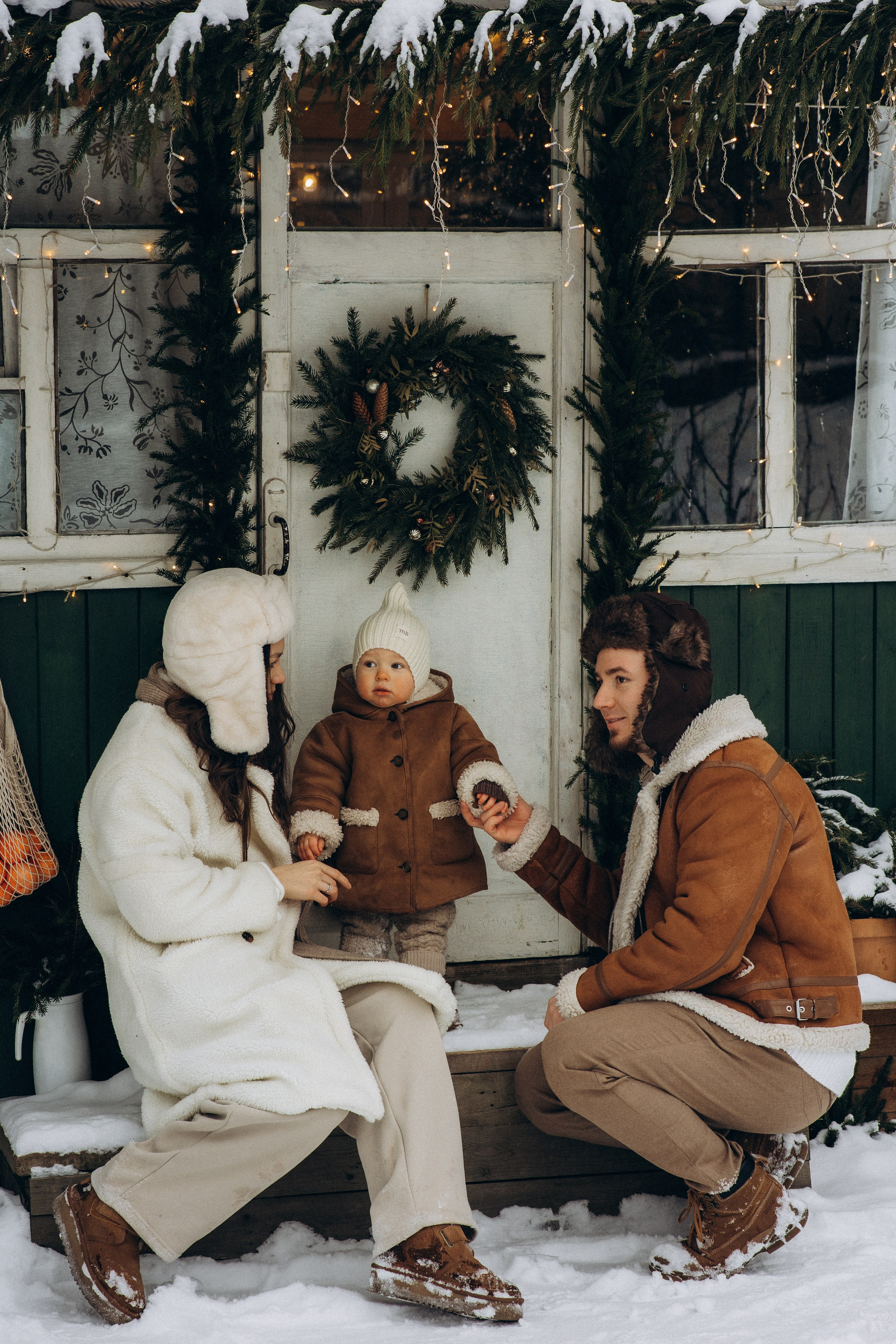 Зимняя семейная история. Семейный фотограф Москва Юлиана Фетисова