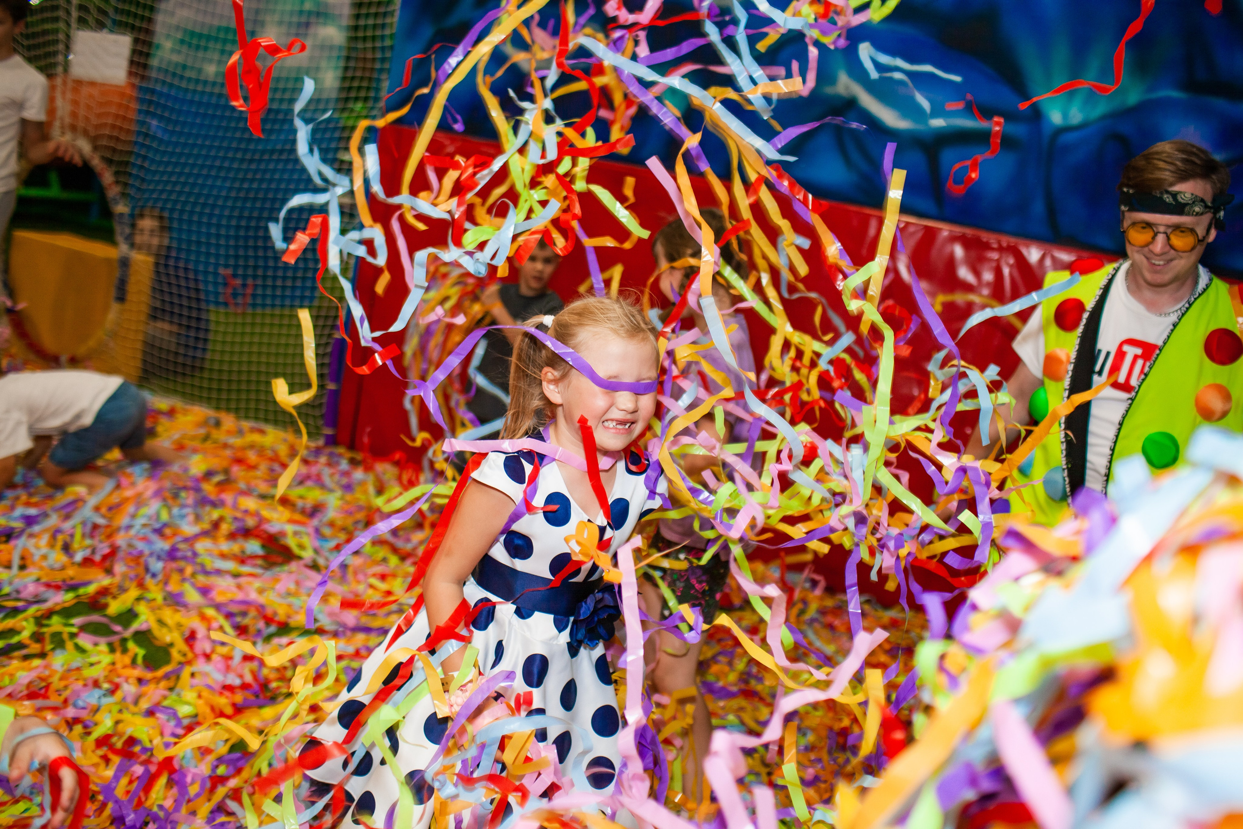 День рождения Даши Ленточная дискотека. Детский и семейный фотограф в Санкт-Петербурге Елизавета Сорокина