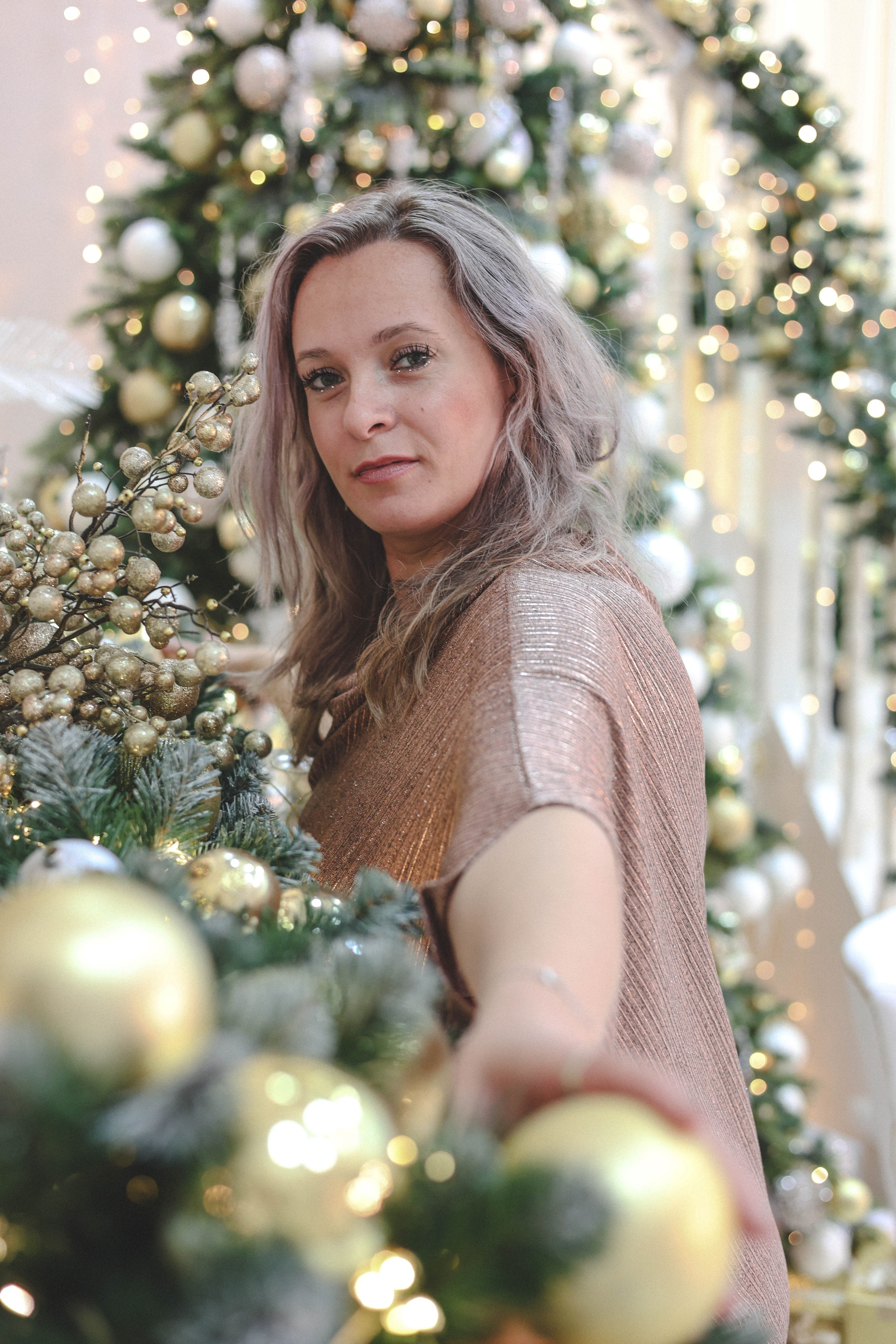 Новогодняя история «Ирина и ее семья». Фотограф в Москве Анастасия Калинина