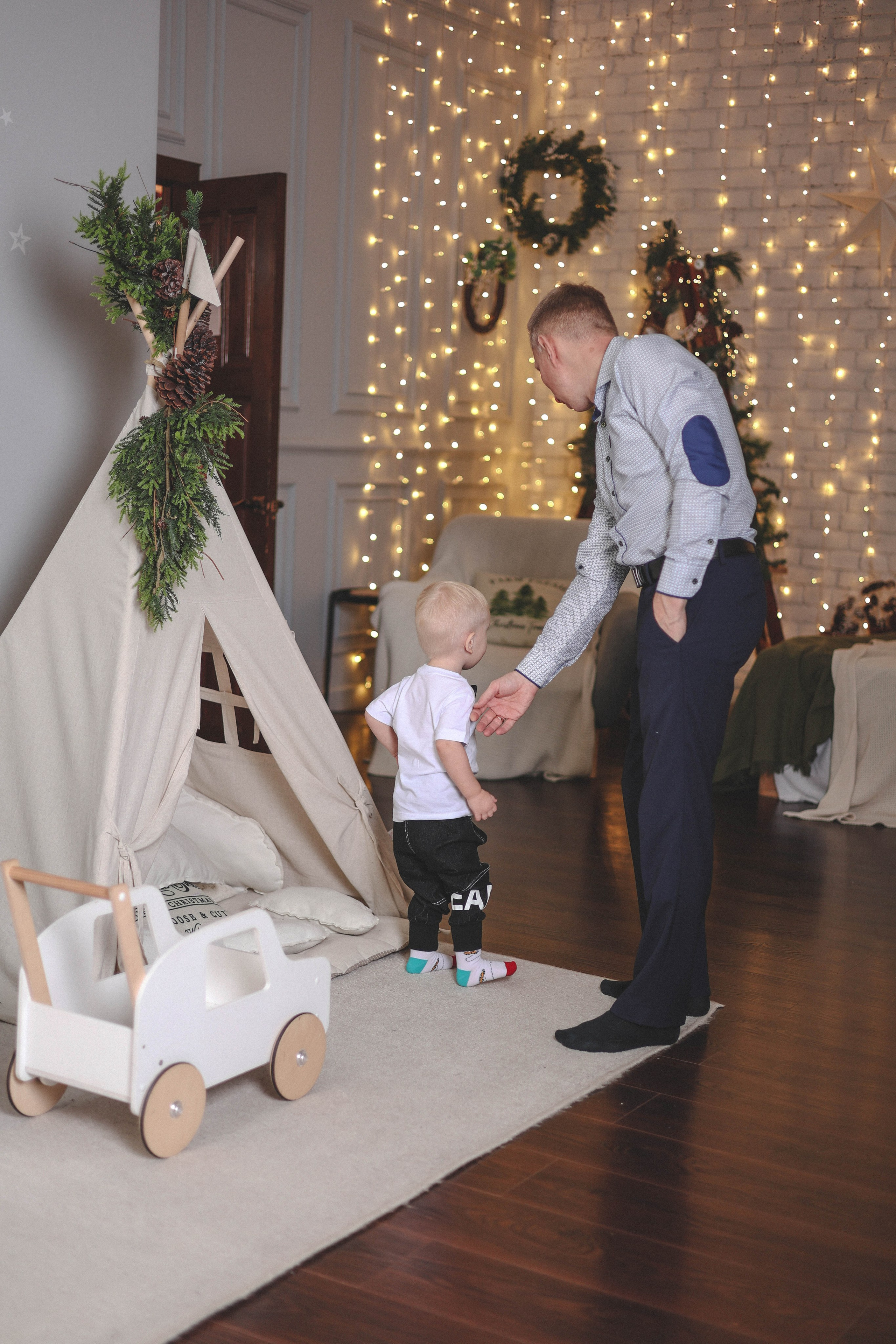 Новогодняя история «Мария и ее семья». Фотограф в Москве Анастасия Калинина