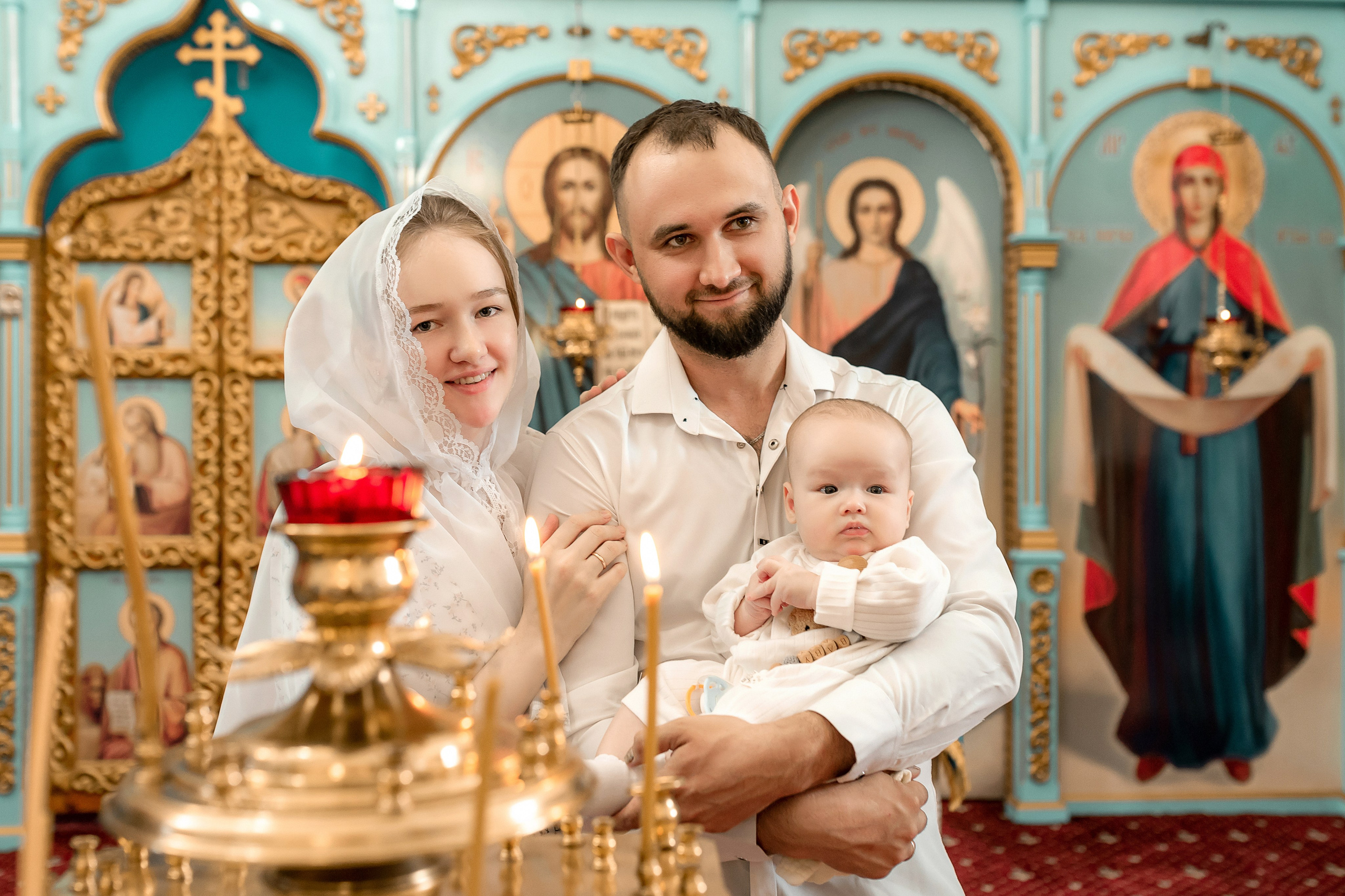 Крещение Коленьки. Семейный и детский фотограф Наталья Горда